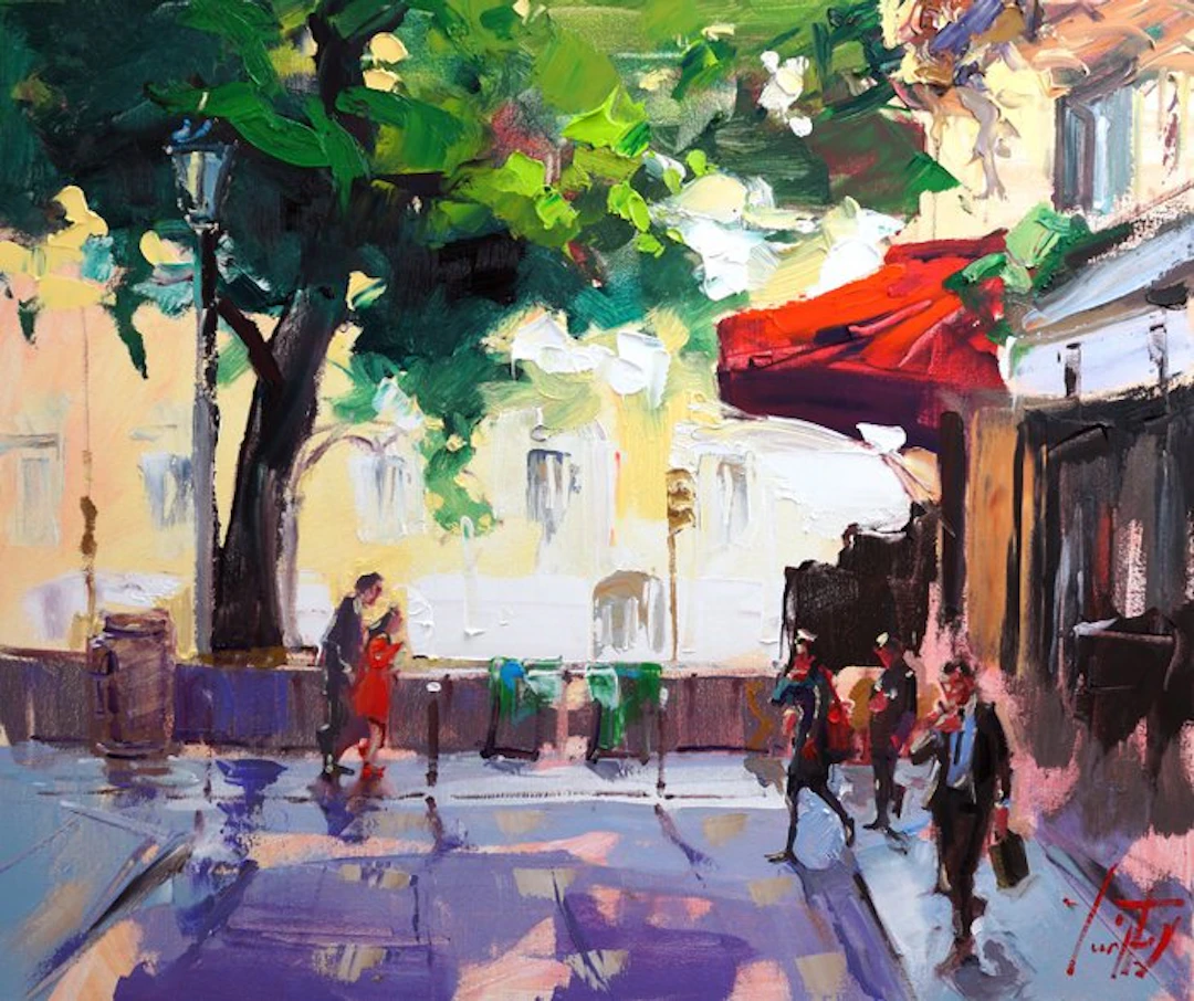 Jurij Frey - Café, Paris