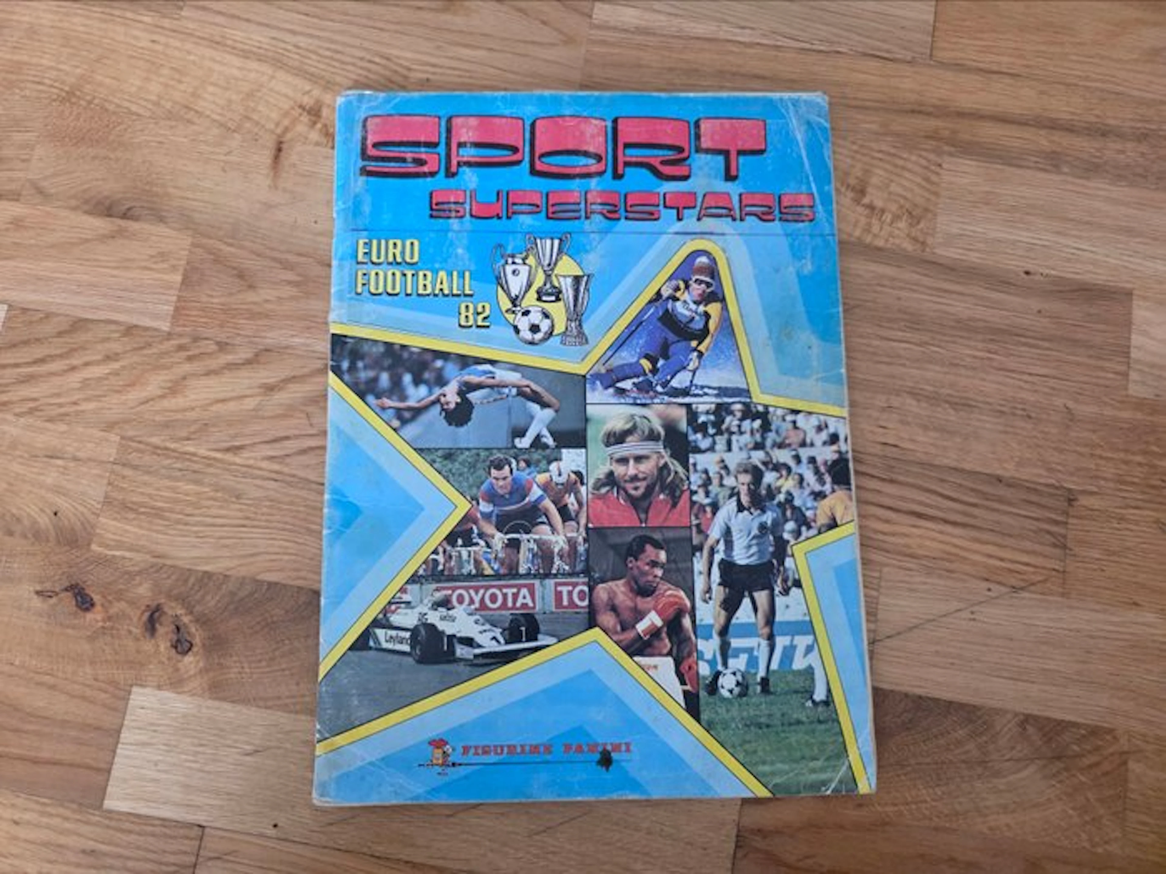 1982 Panini Sport Superstars Eurofootball 82 completo Sticker album - Good (GD)