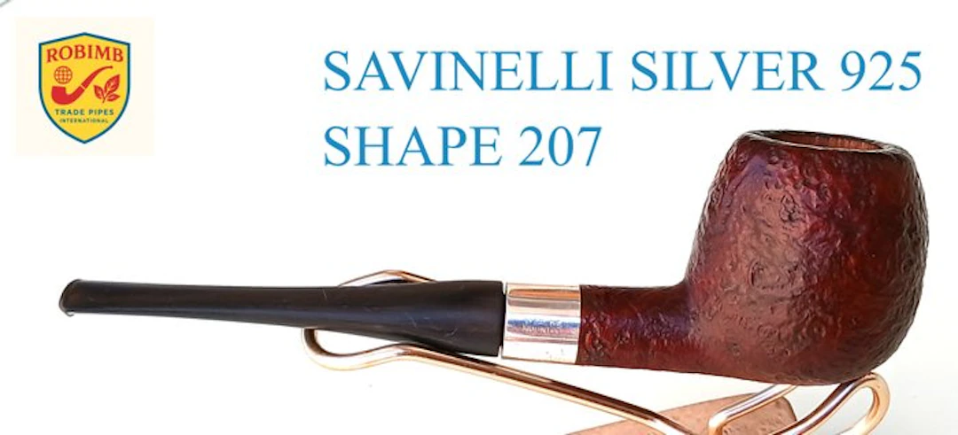 SAVINELLI SILVER 925 SHAPE 207 - No reserve price - Pipe - Briar