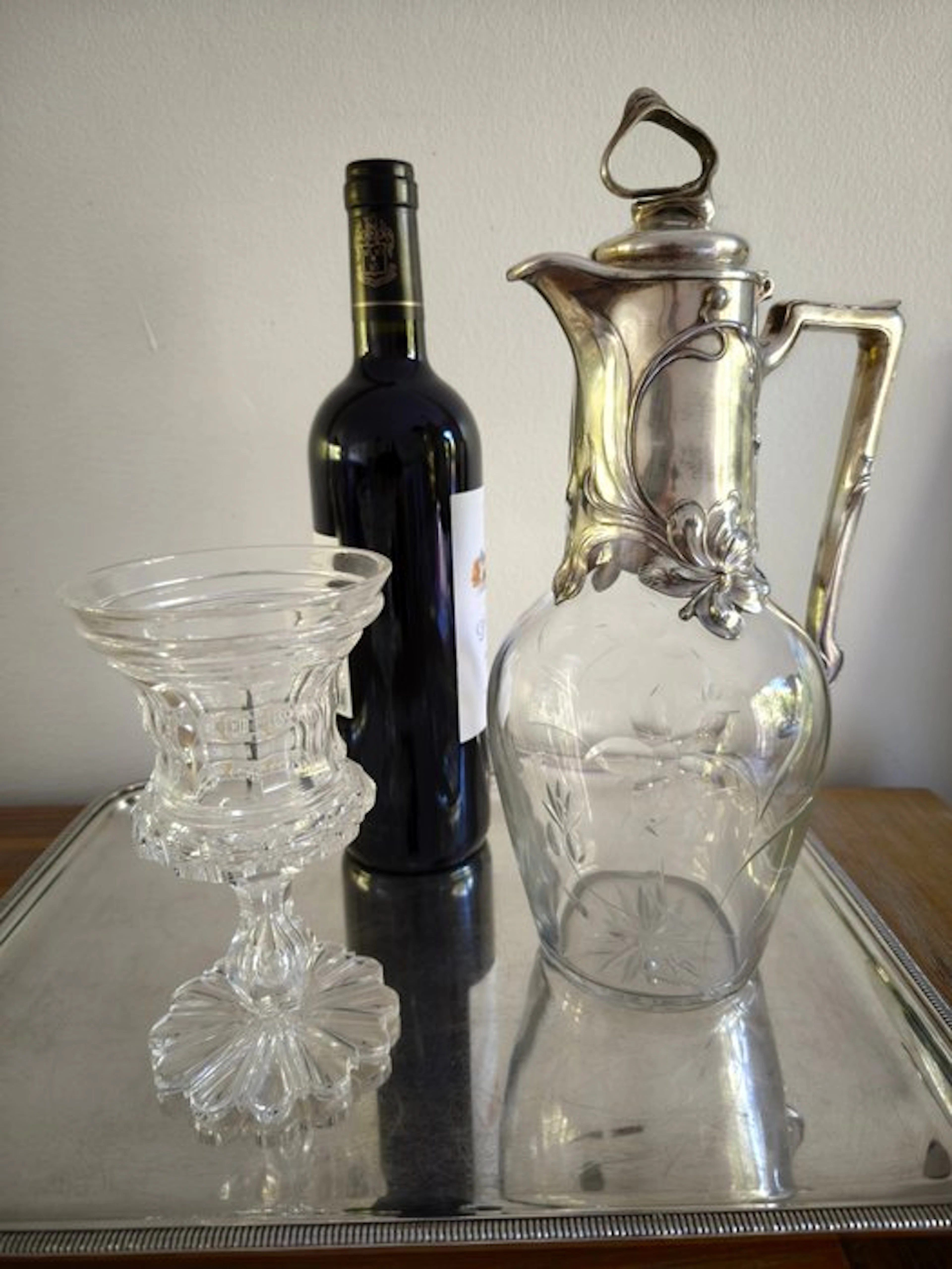 manufacture d'orfèvrerie Dupper & Bernhold (D.B.E.) - Ewer - Crystal