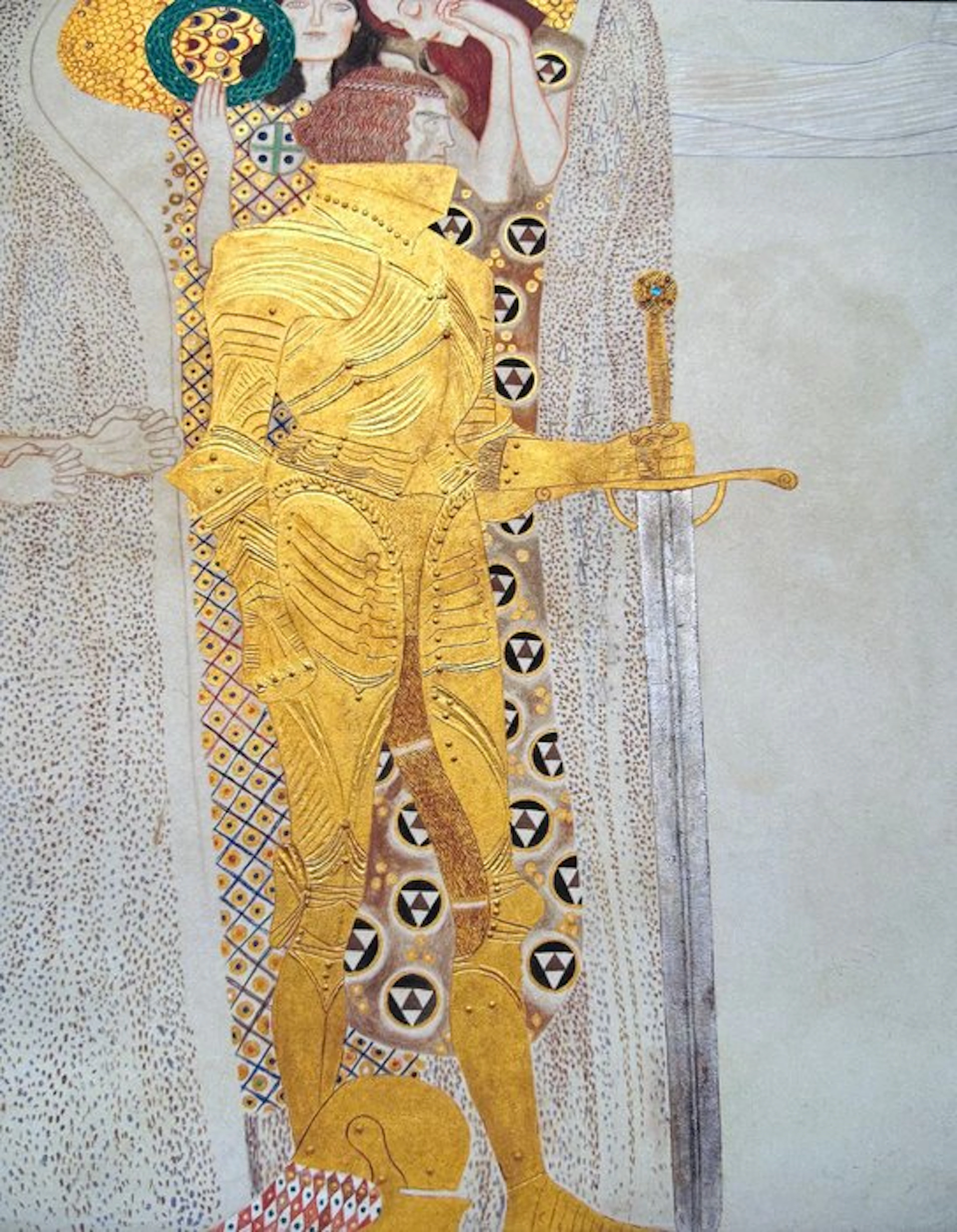Gustav Klimt (1862-1918) - “The Golden Knight/Beethoven Frieze