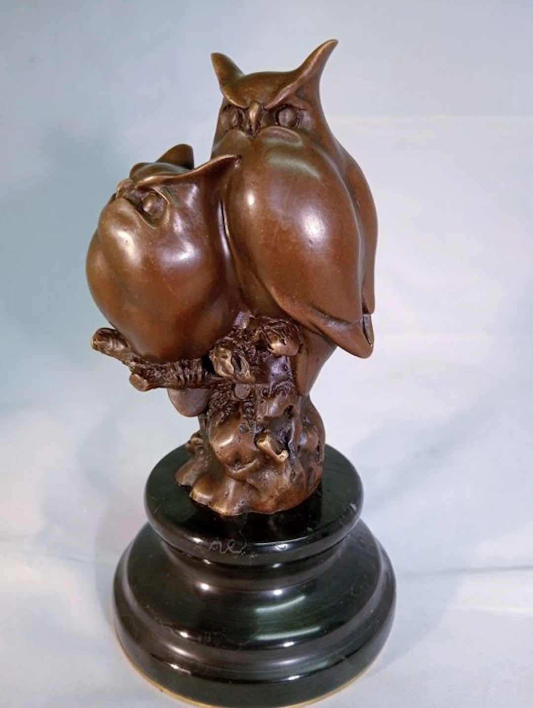 Figurine - Patinated bronze