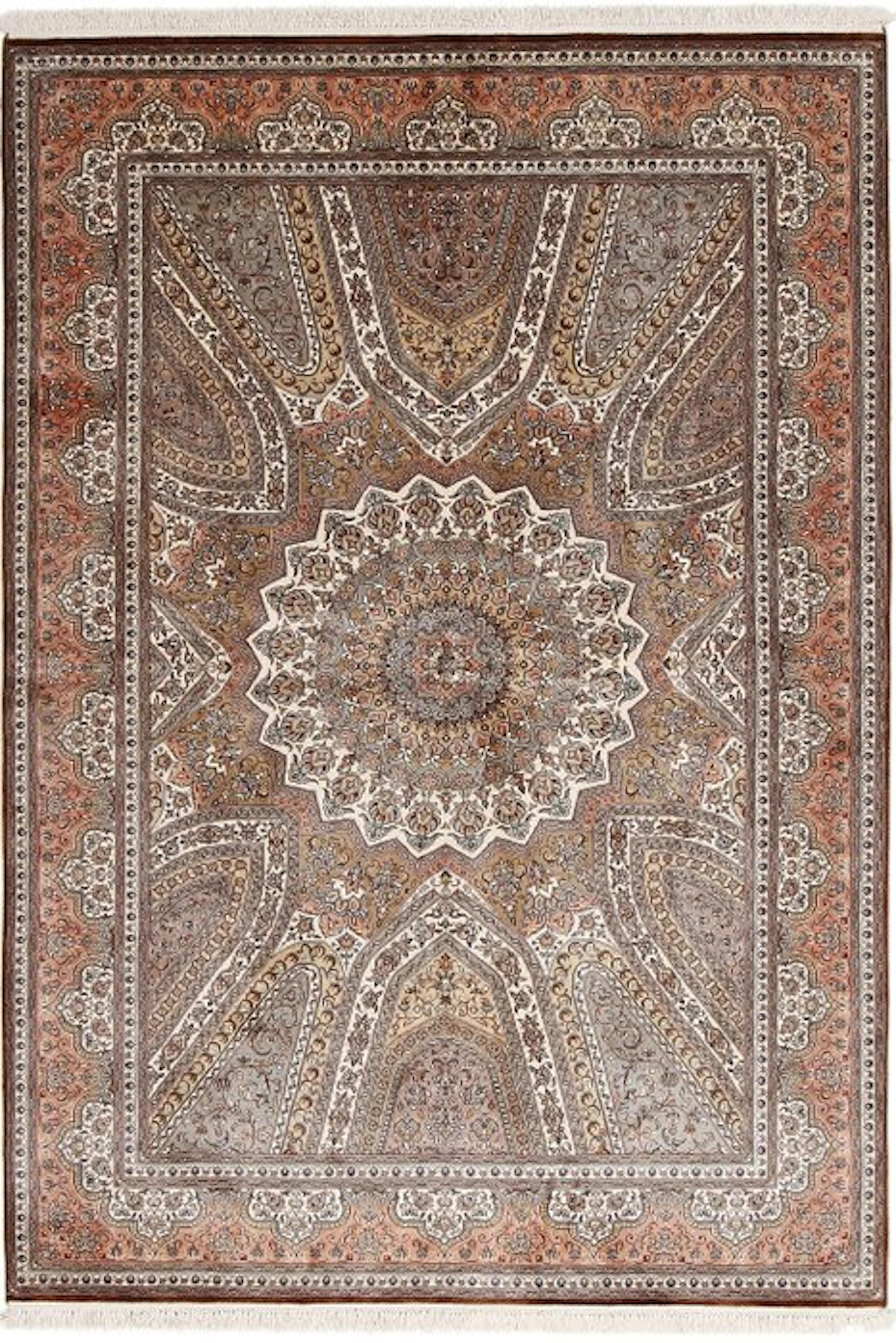 New Kashmir Silk Carpet - Very Fine - Rug - 244 cm - 170 cm