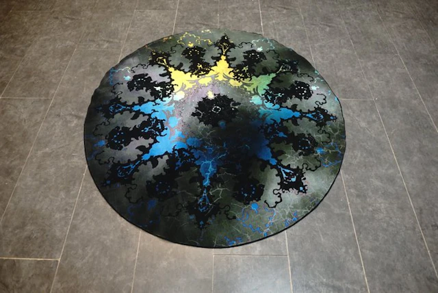 Modern designer rug - Carpet - 150 cm - 150 cm