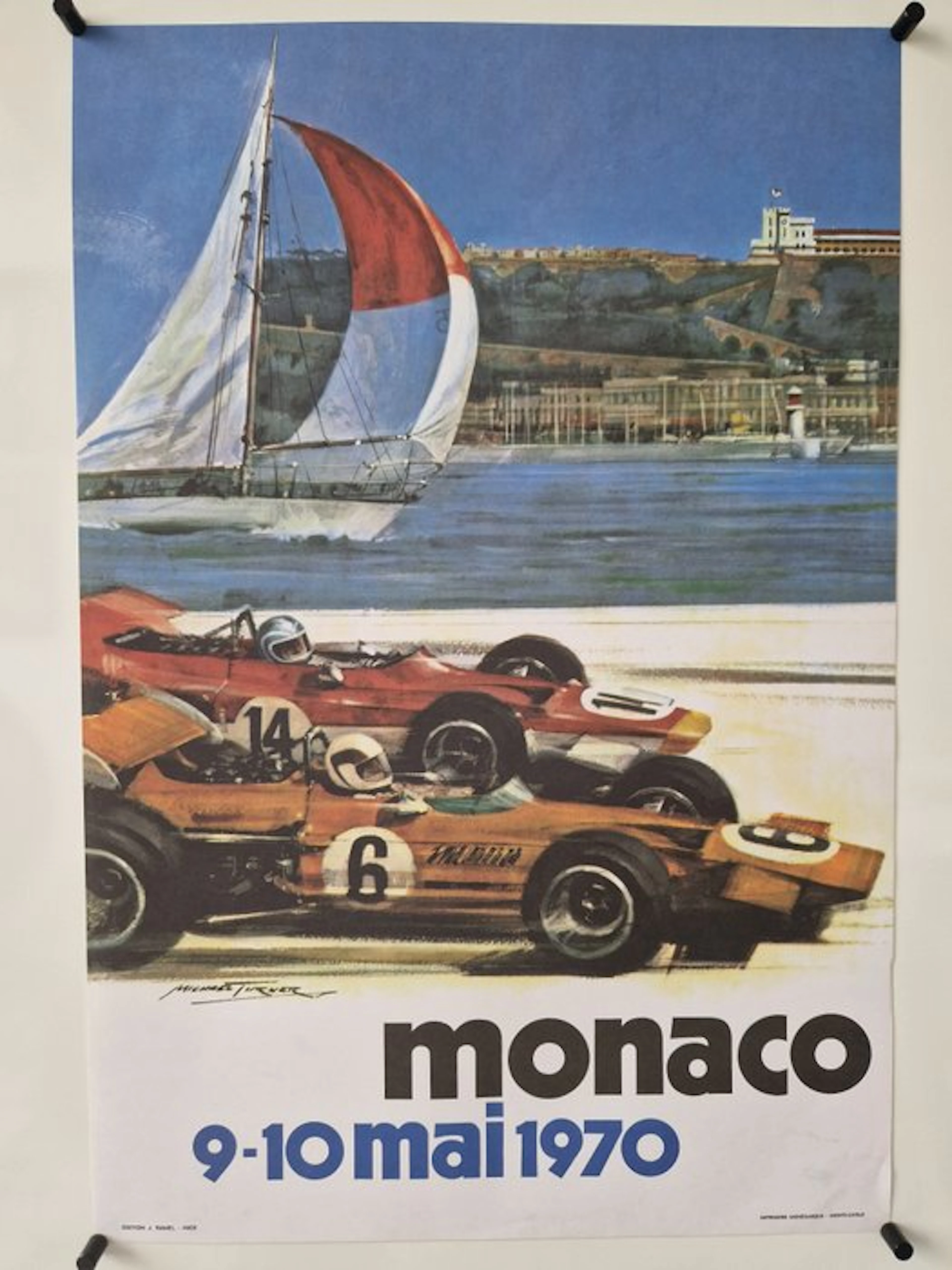 Michael Turner - Monaco 1970 - 28° Grand Prix Automobile - 1980s