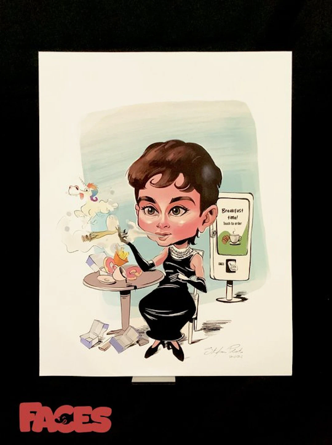 Stefano Plati - 1 Print - Faces - Colazione poco sobria - 2026