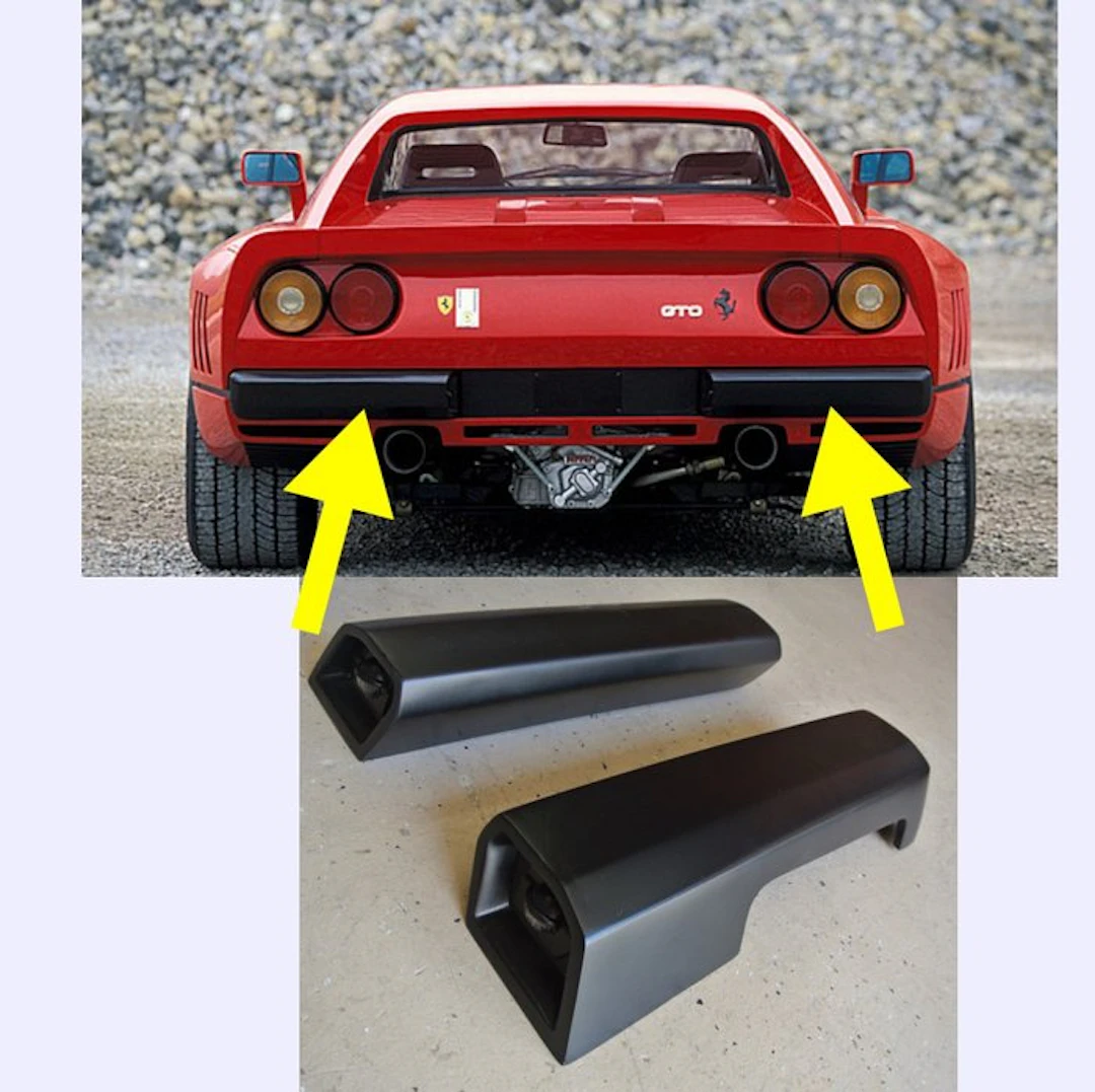 Ferrari 288 GTO Rear Bumpers with licence plate lights...
