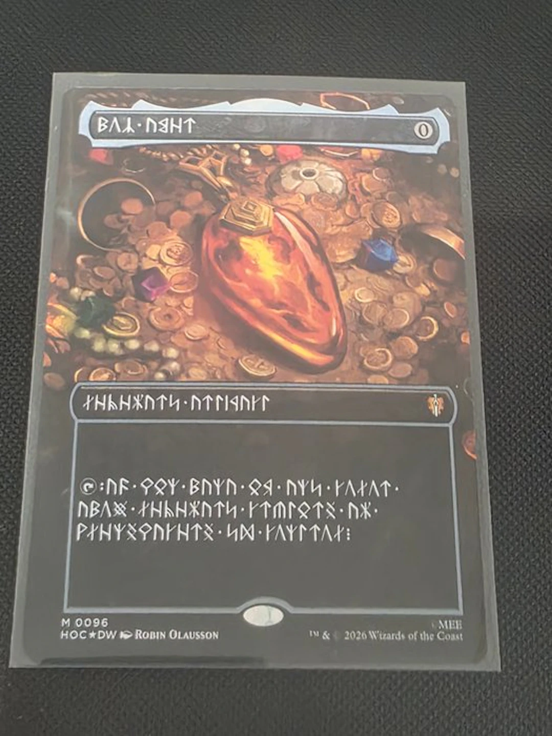 Wizards of The Coast - 1 Card - Magic: The Gathering M 0096 Foil