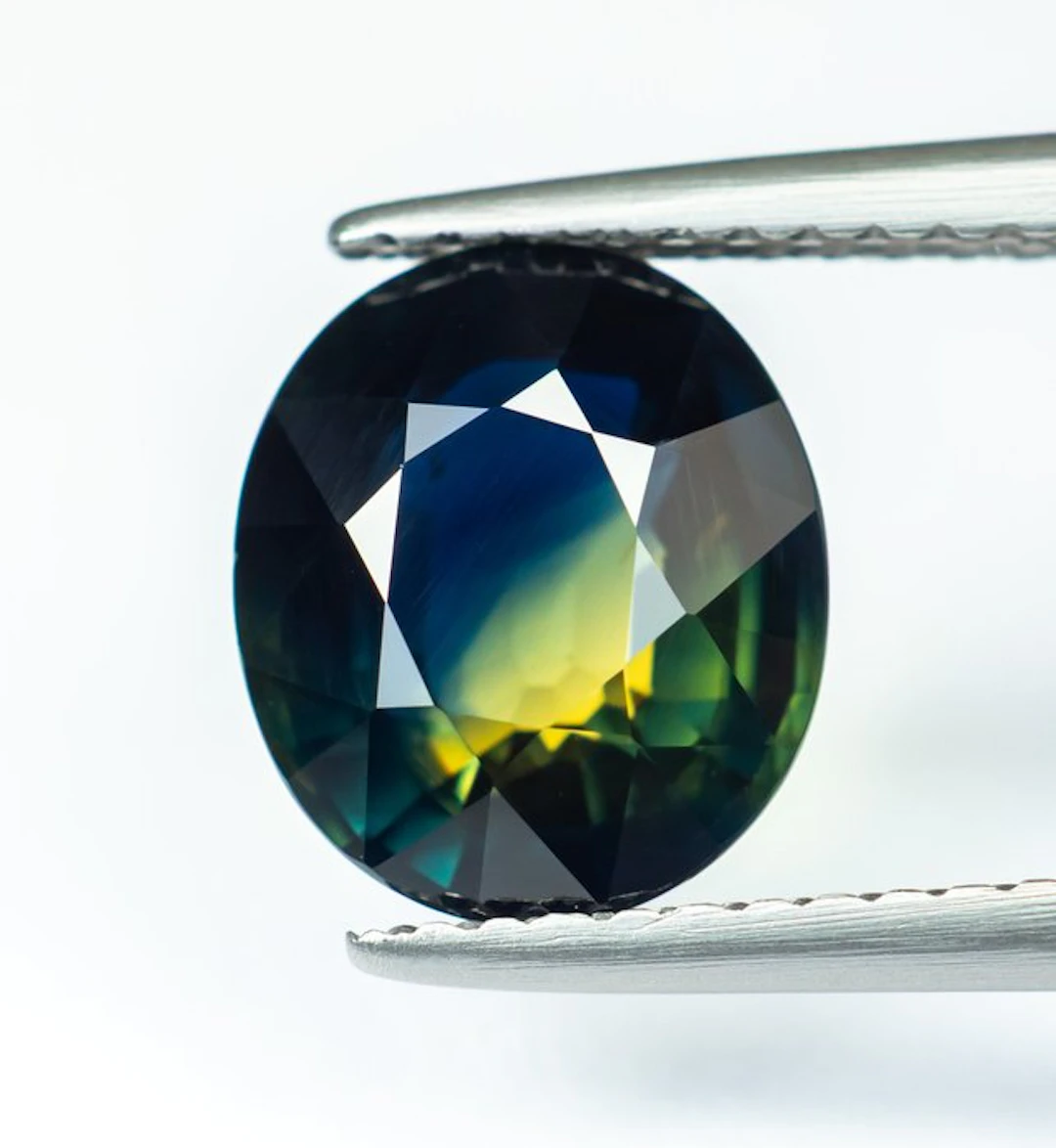 No reserve price Sapphire - 3.15 ct - Bellerophon Gemlab - Multicolor