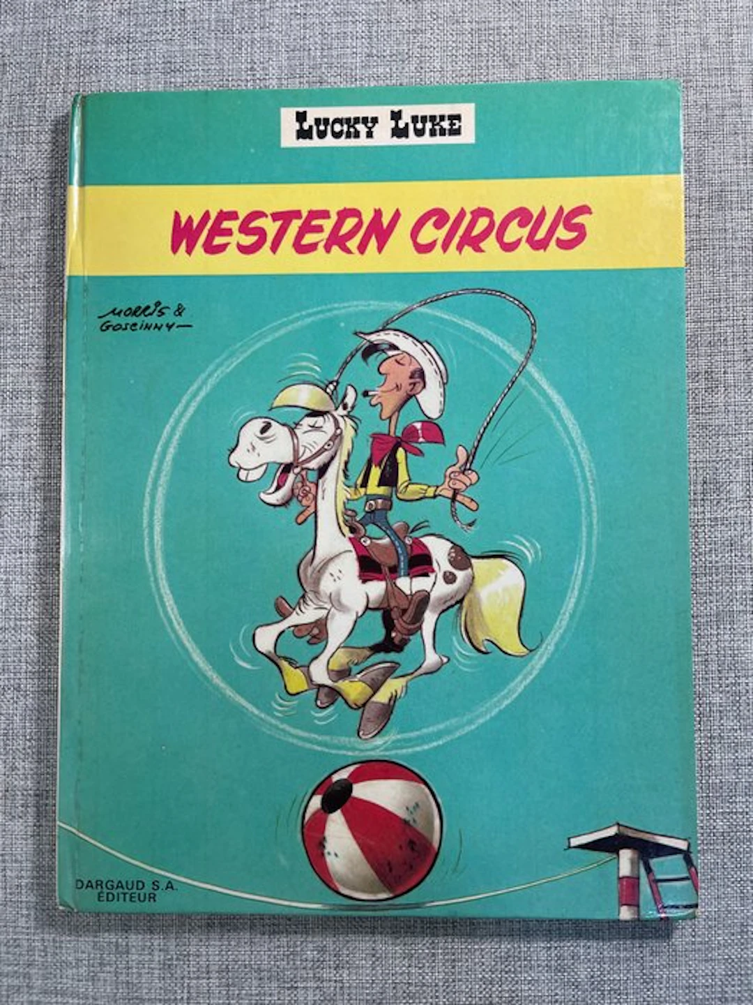 Lucky Luke T5 - Western Circus - C - 1 Album - First edition - 1970