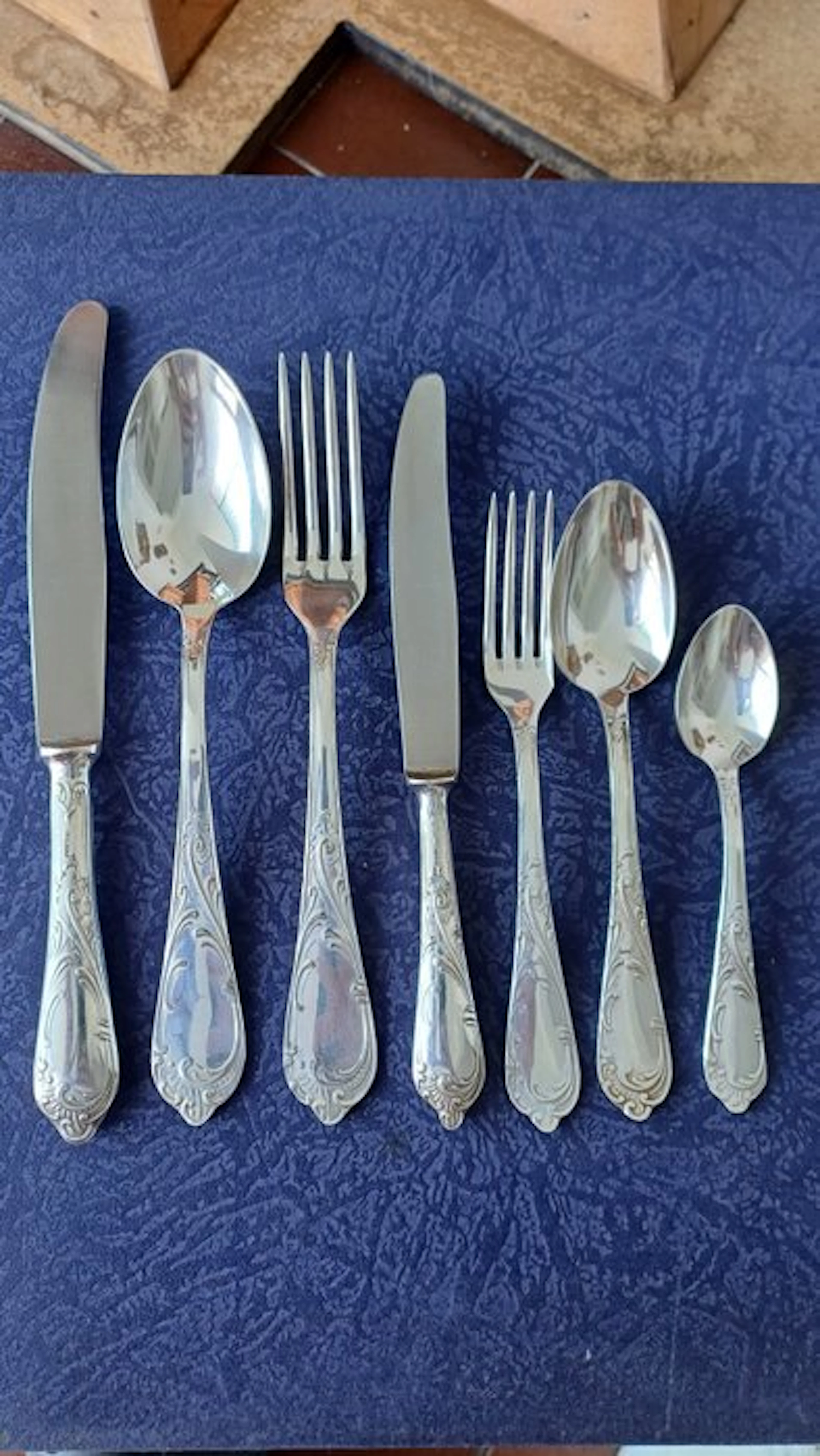 Cutlery set for 12 (87) - Silverplated