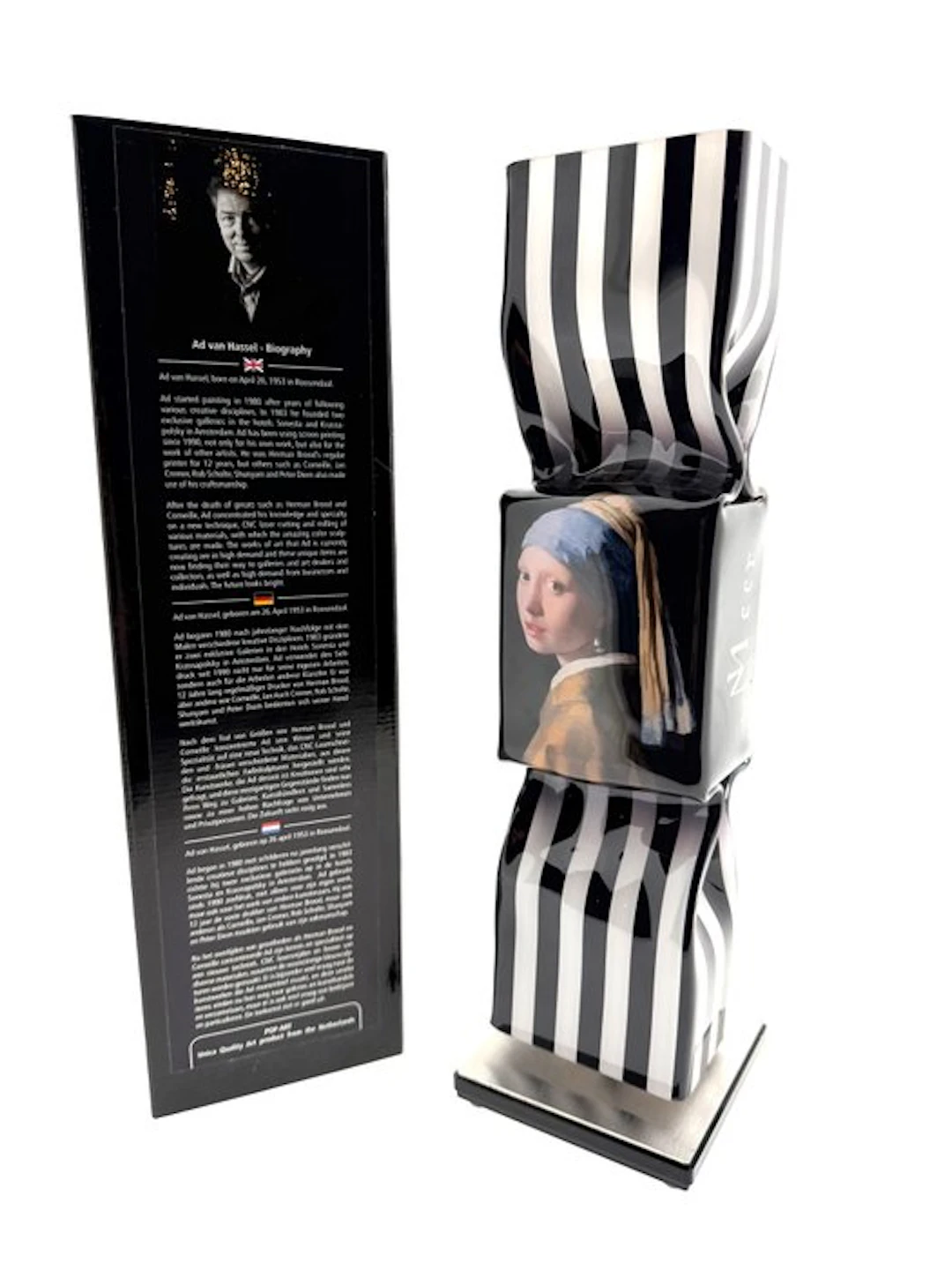 Ad van Hassel (1953) - Luxury Art Candy Toffee - Meisje met de Parel (Vermeer)