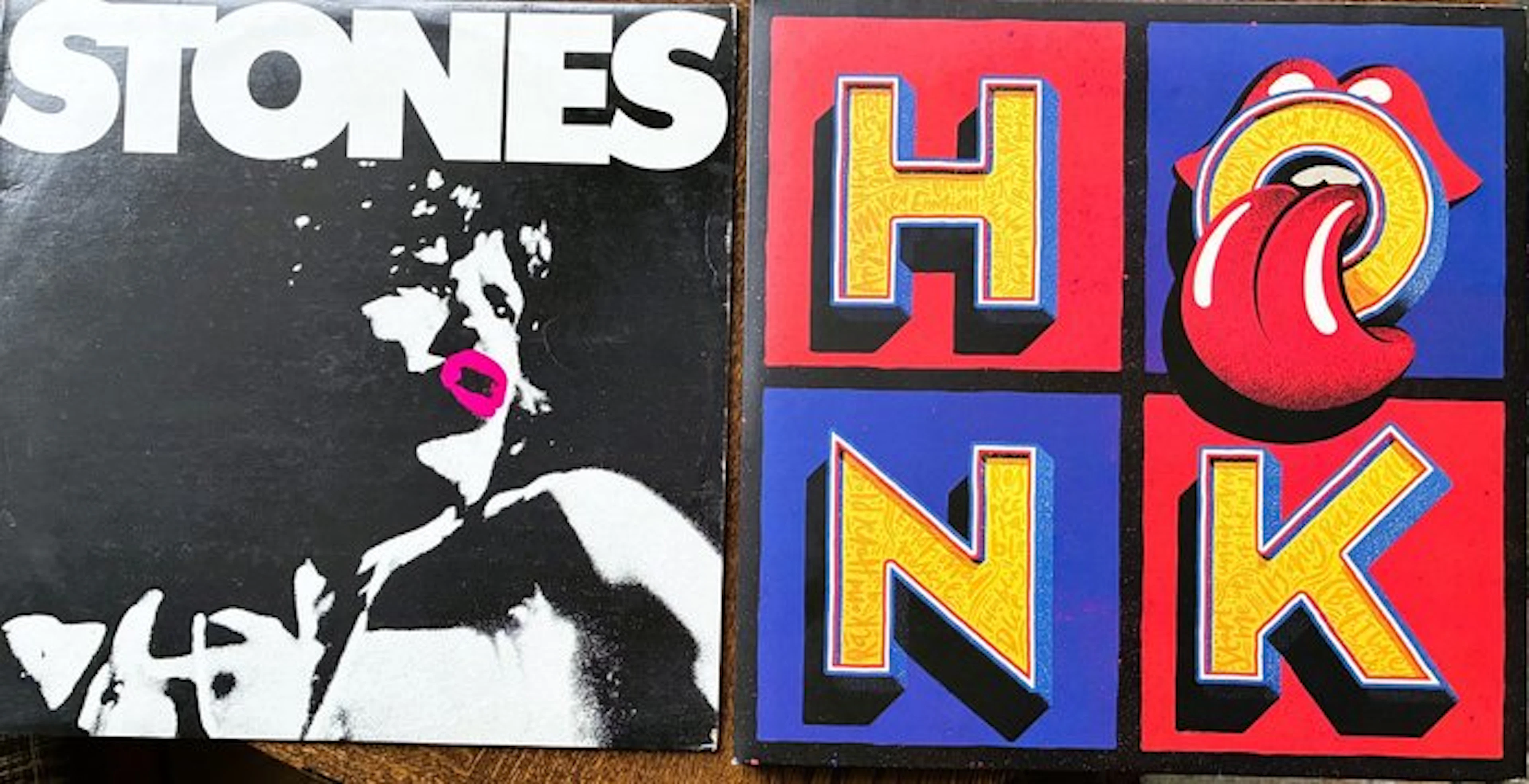 Rolling Stones - 2 Albums - Stones (Aussie Press) / HoNK...