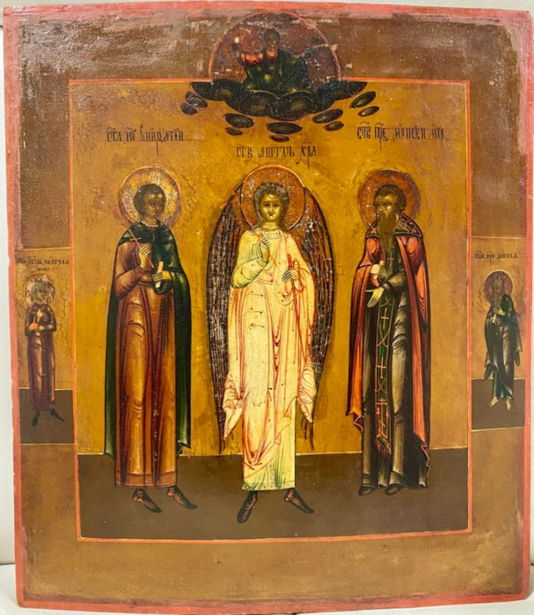 Icon - Three saints - Wood