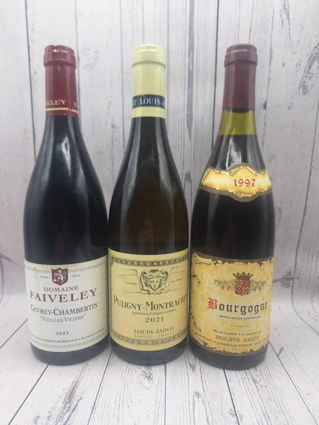 2022 Domaine Faiveley Gevrey-Chambertin 2021 Louis Jadot...