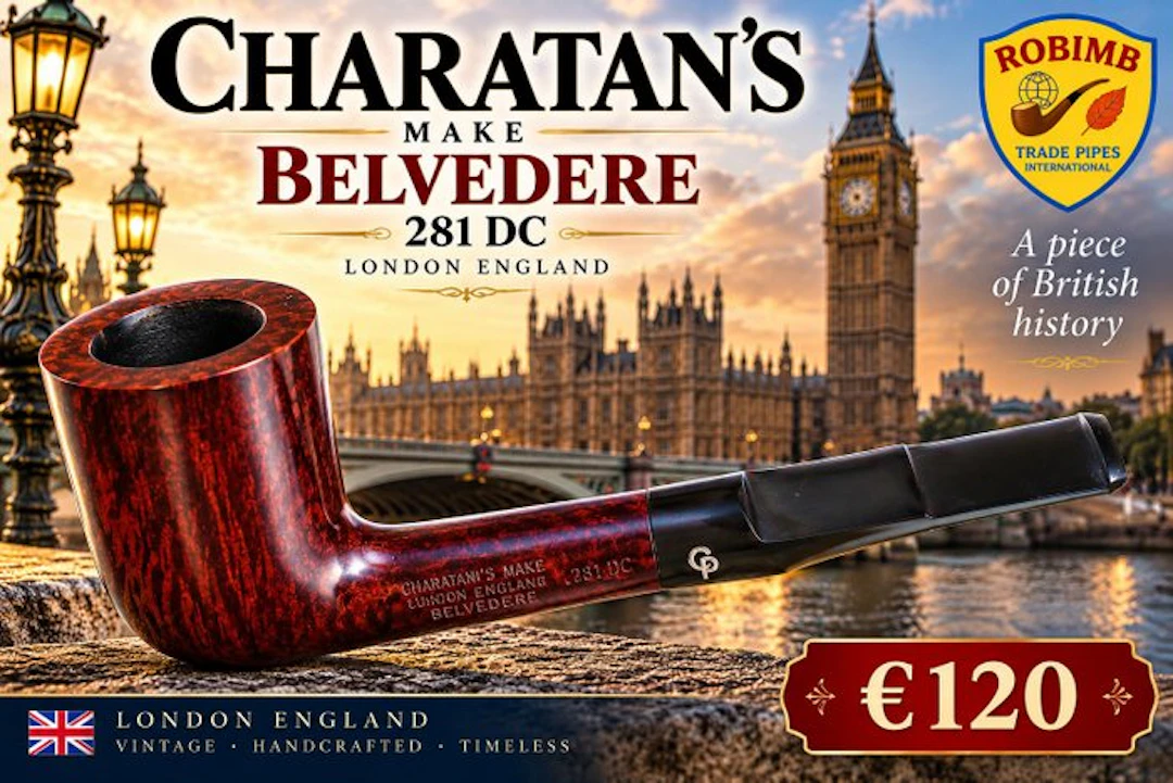 CHARATAN'S MAKE LONDON 281 DC - No reserve price - Pipe - Briar