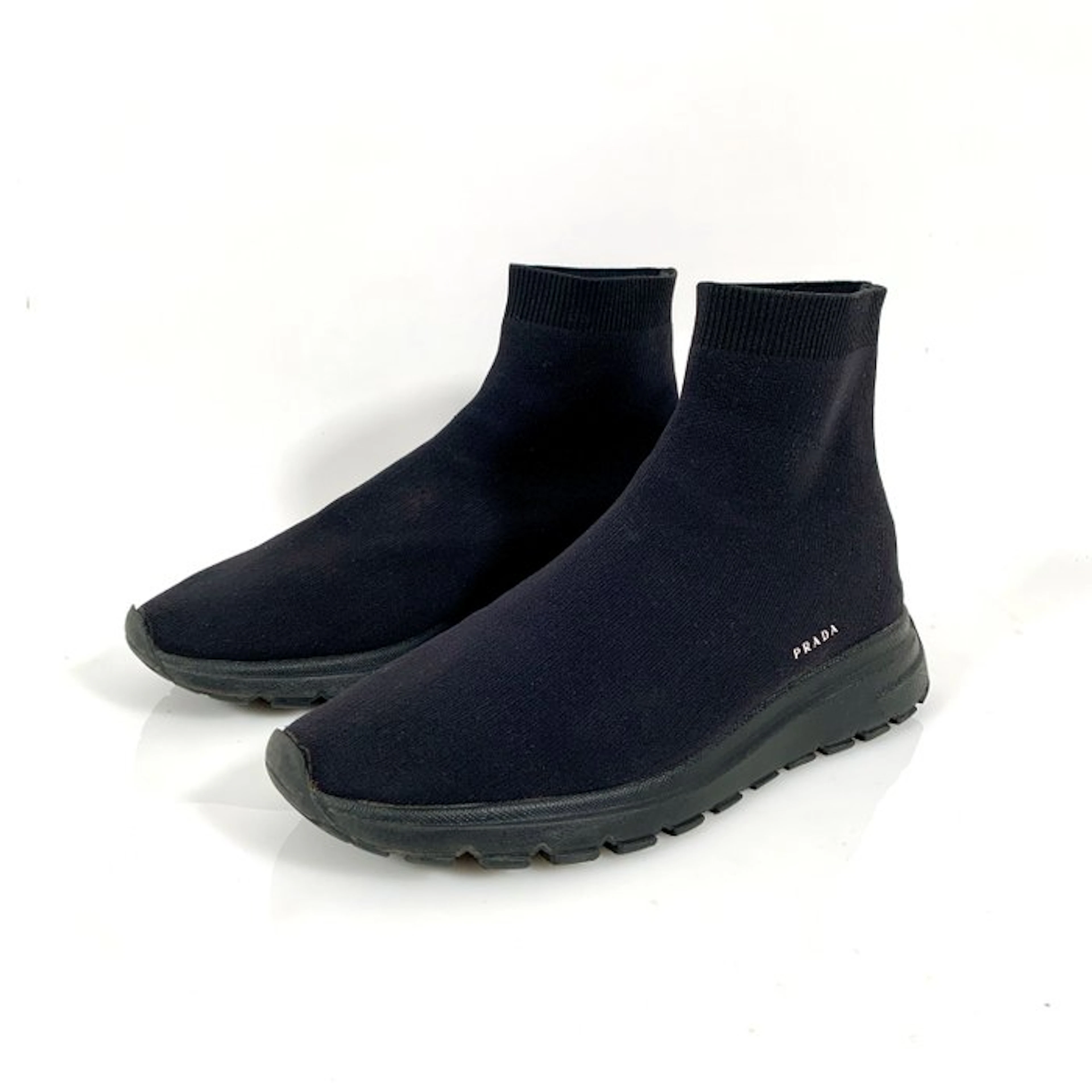 Prada Sneaker Knitted Sock Runner 4T 3478 UK 9 - Sneakers - Size: EU 43