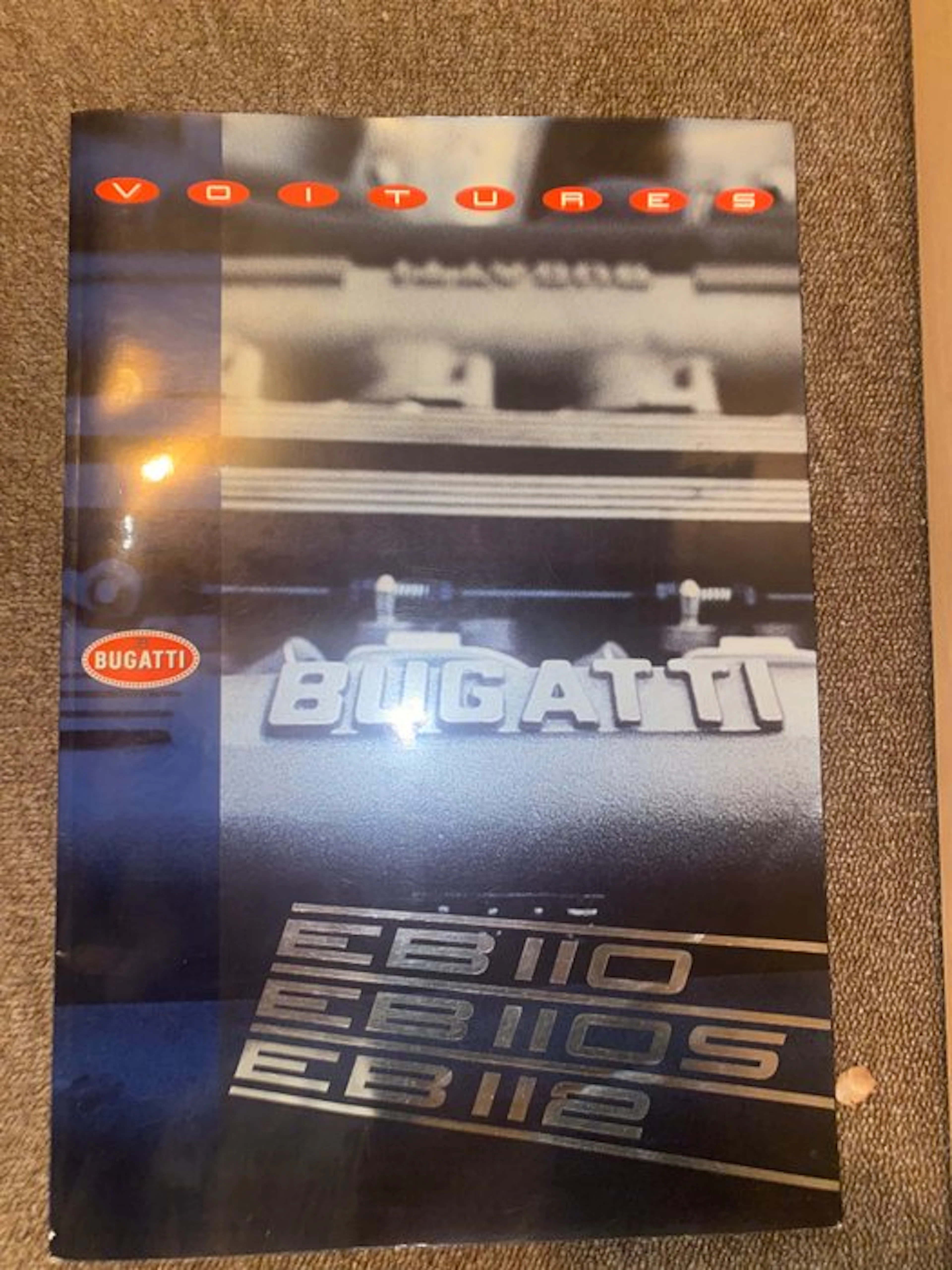 Brochure - Bugatti - EB110 et EB112 - 1993