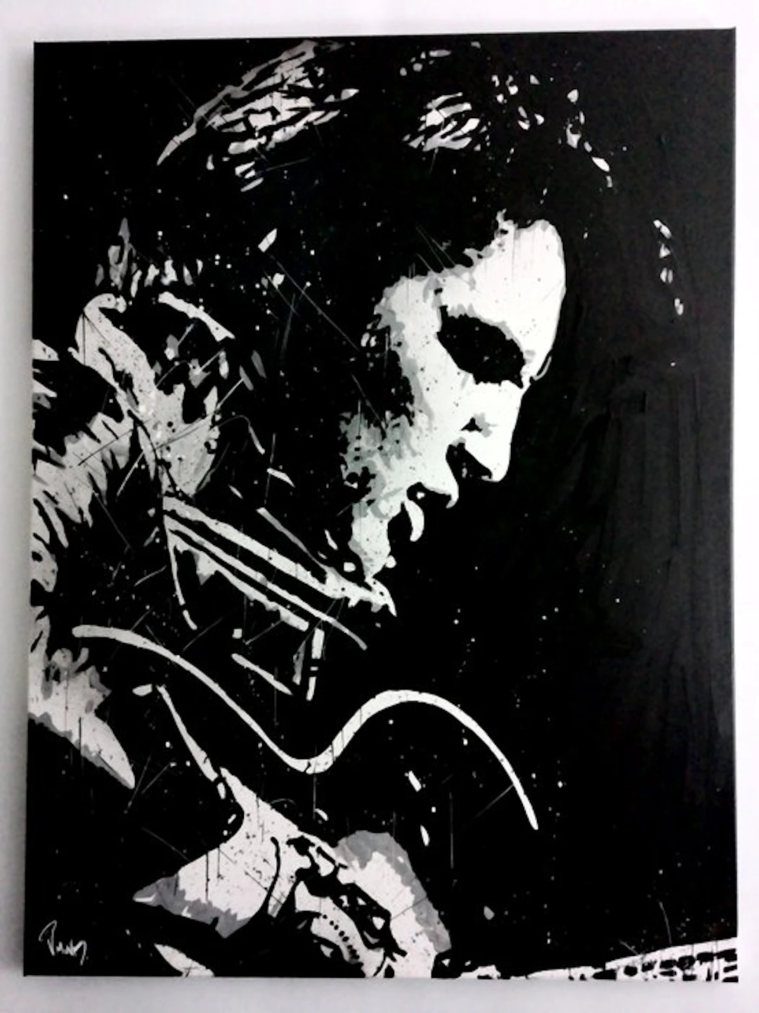 Elvis Presley - 80x60 cm - popart portrait collections...