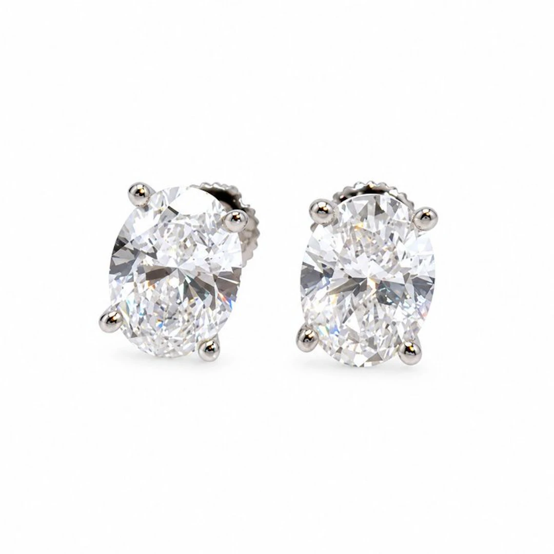 No reserve price - Earrings - 14 kt