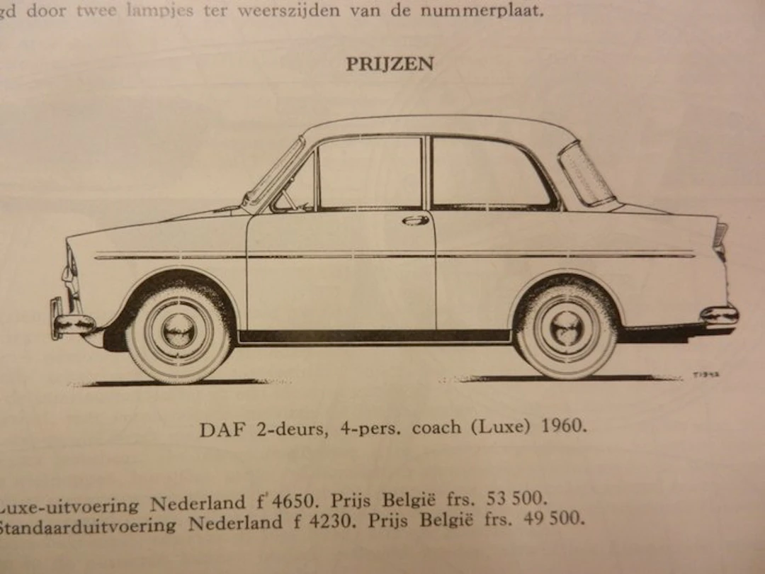 Olyslager - 12 x DAF Olyslager Technische Handboeken 1959-1975.