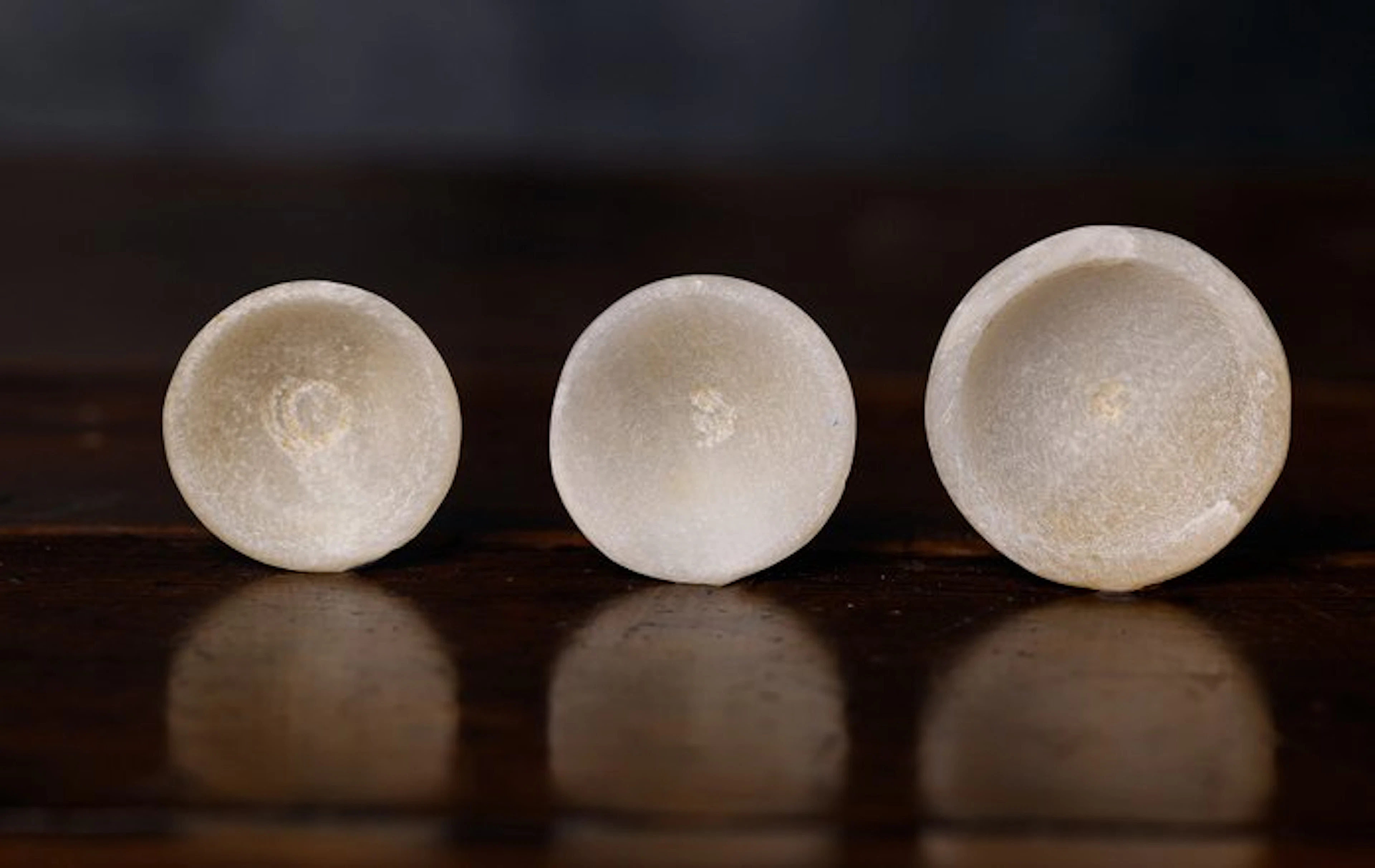 Ancient Egypt, amazing alabaster offering vases