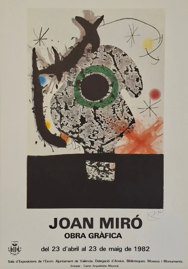 Joan Miró - JOAN MIRÓ OBRA GRÀFICA - 1980s