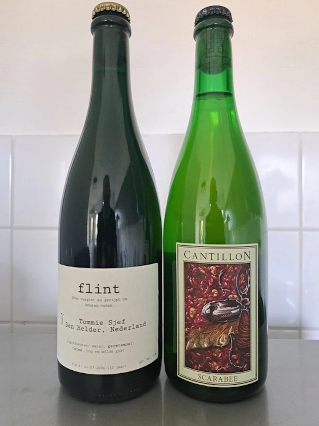 Cantillon - Scarabee (2025) & Tommie Sjef - Flint (2024) - 75cl - 2 bottles