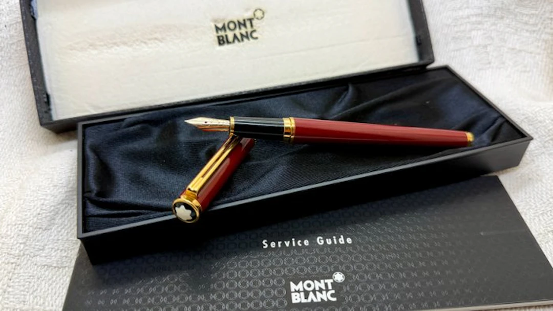 Montblanc - Noblesse Oblige Bordeaux Resin & Gold - Fountain pen