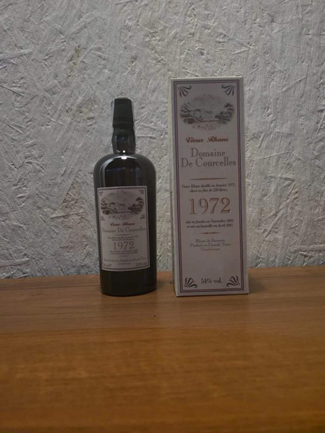 Domaine de Courcelles 1972 Velier - Dernière Distillation - b. 2005 - 70cl
