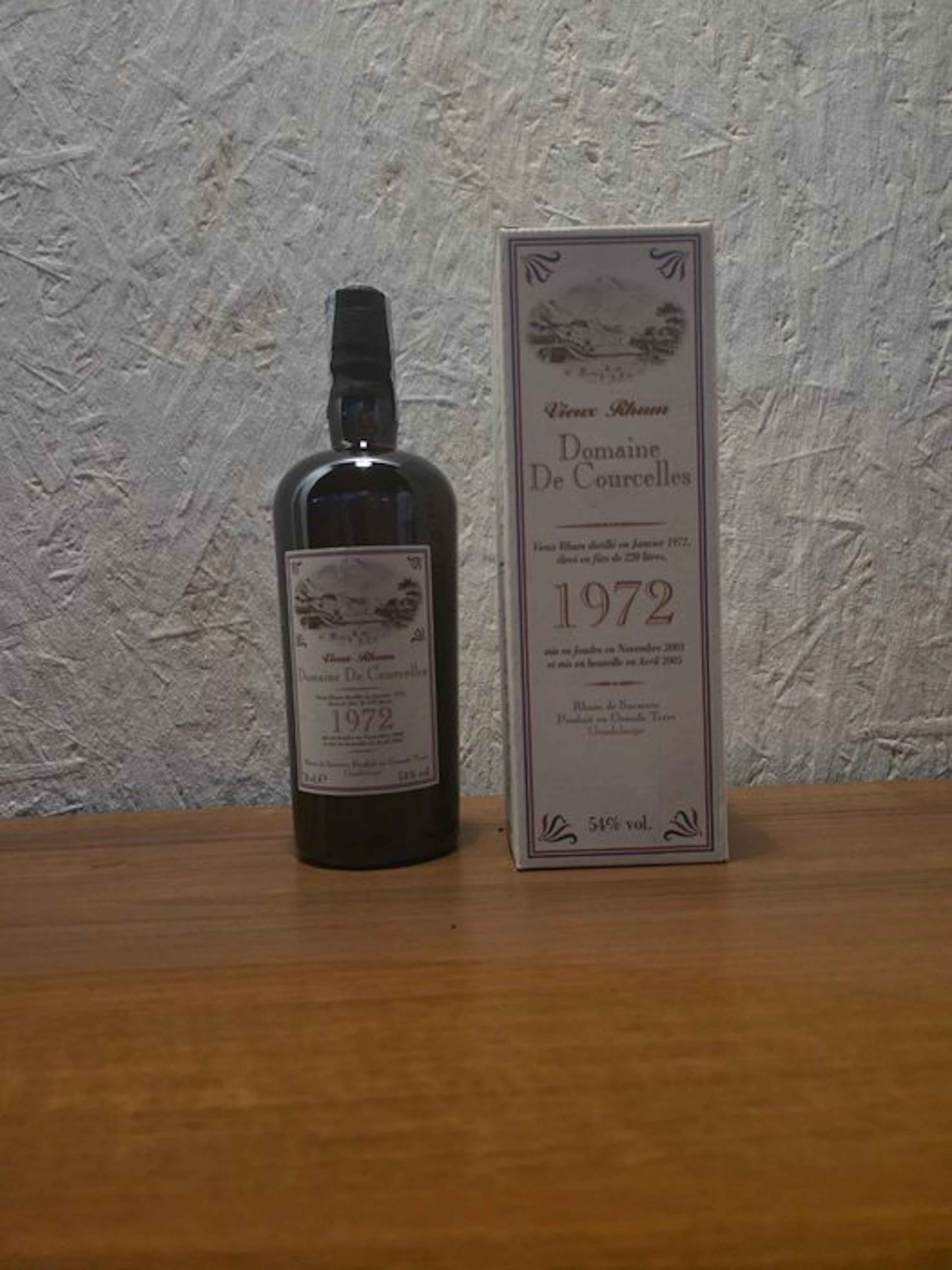 Domaine de Courcelles 1972 Velier - Dernière Distillation - b. 2005 - 70cl