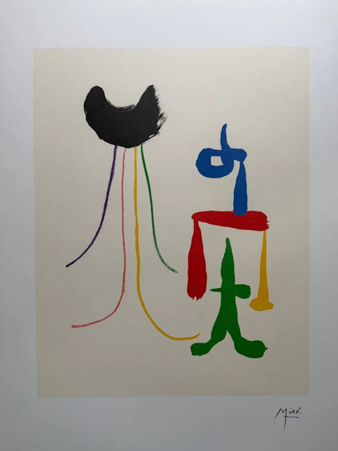 Joan Miro (1893-1983) - Composition
