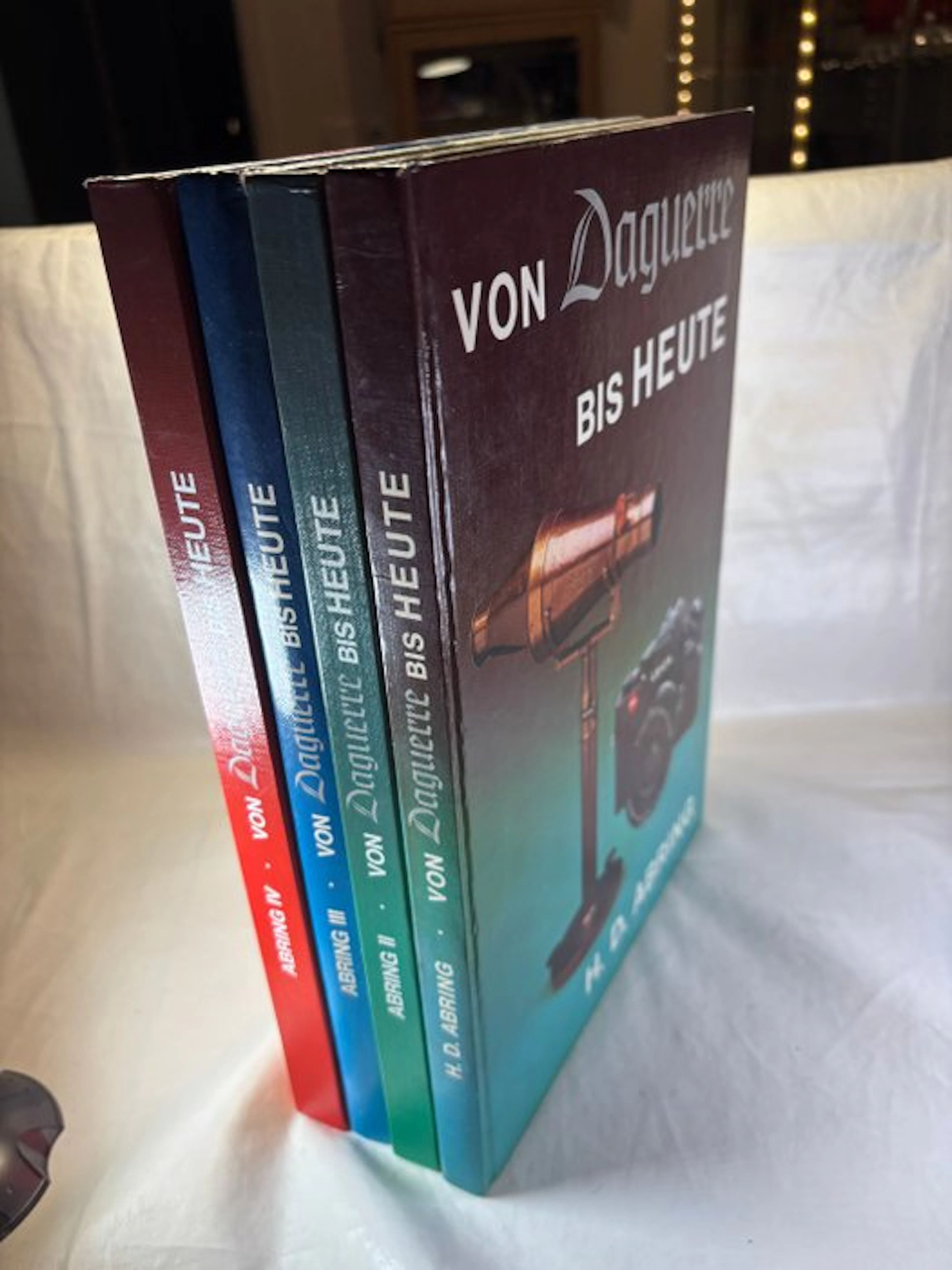 H.D. Abring - Von Daguerre bis Heute, complete set with 4 books - 1997-1997