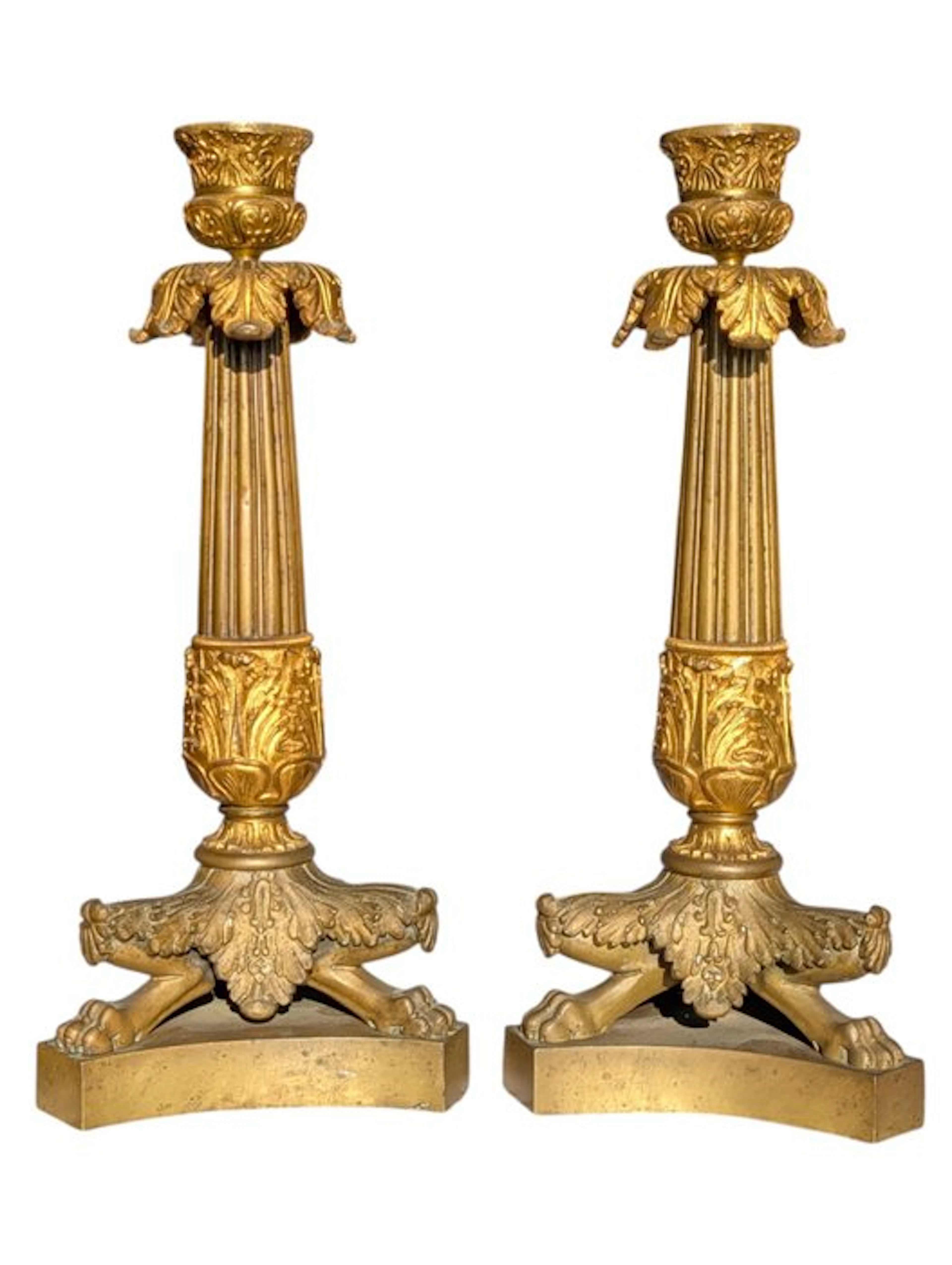 Candleholder - Bronze, Brass