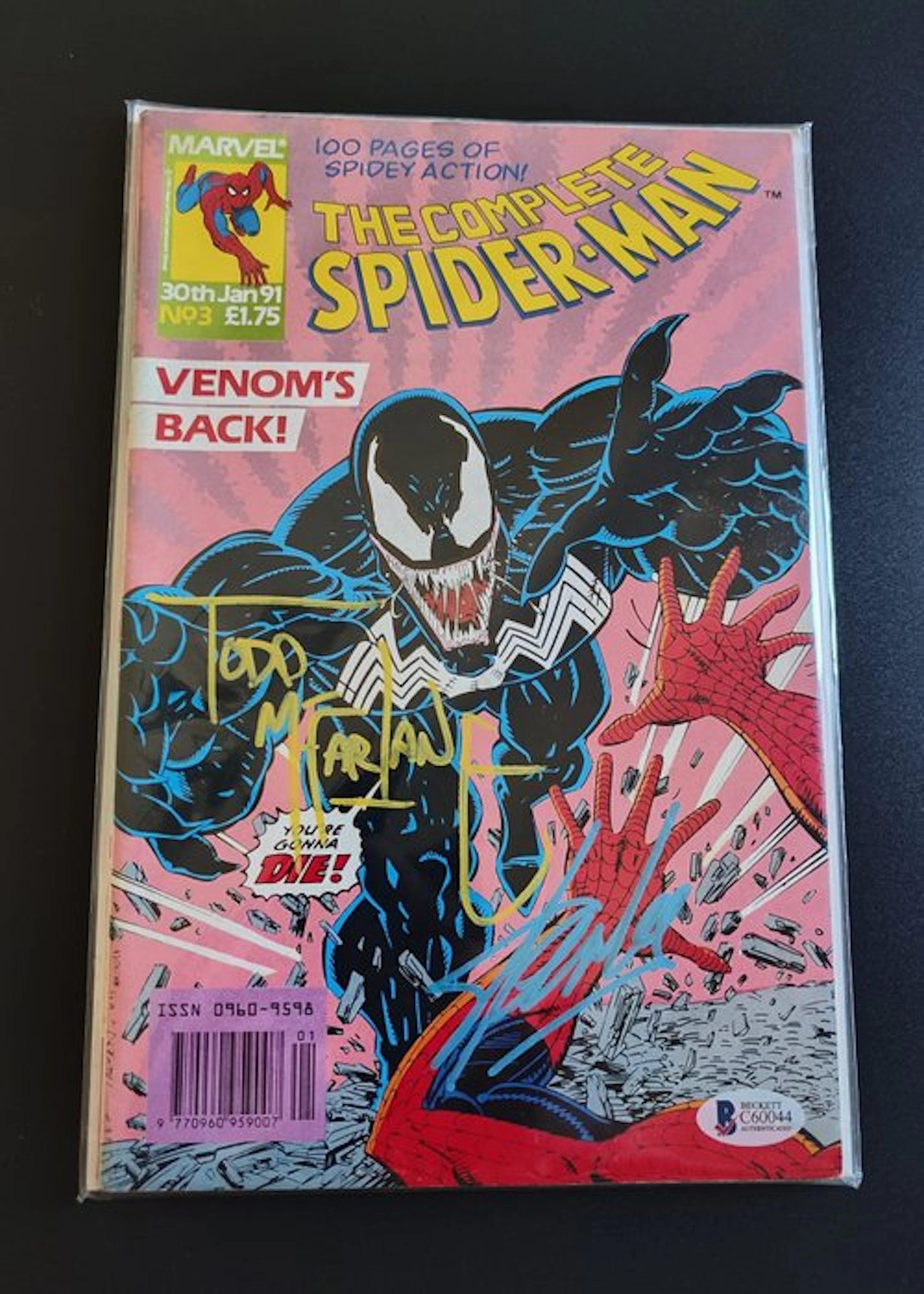 The Complete Spider-Man #3 - Signed by Stan Lee & Todd...