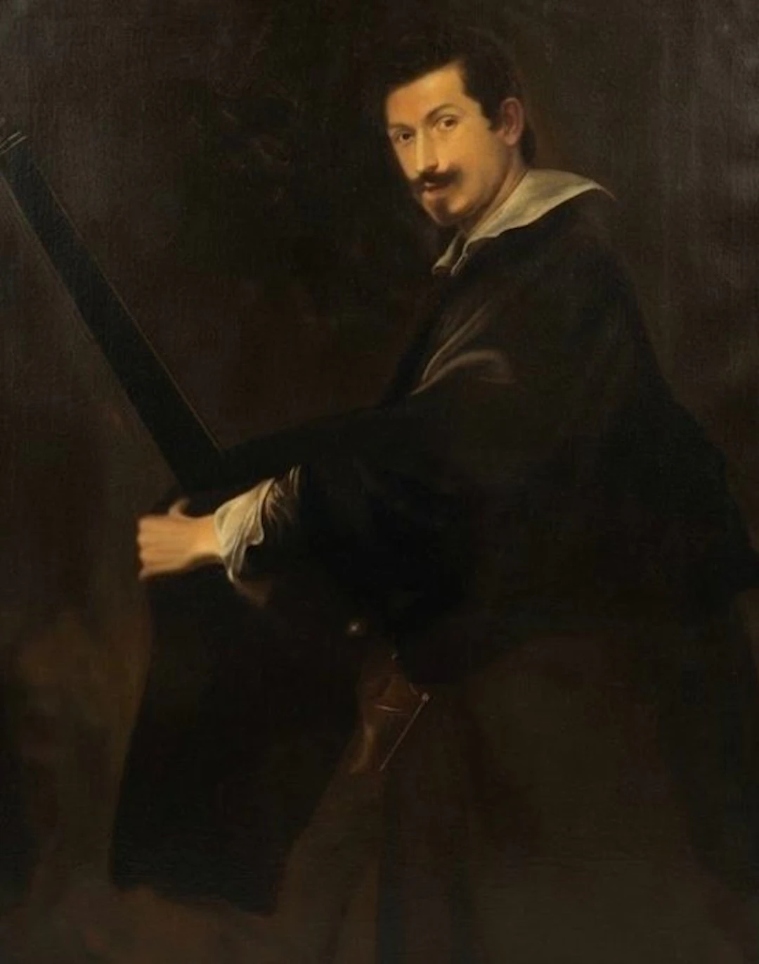 Antony van Dyck (1599-1641), Seguidor de - Hombre con laud