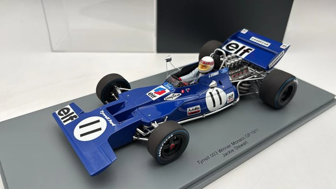 Sparkmodel 1:18 - Model car - Tyrrell 003 Jackie Stewart...