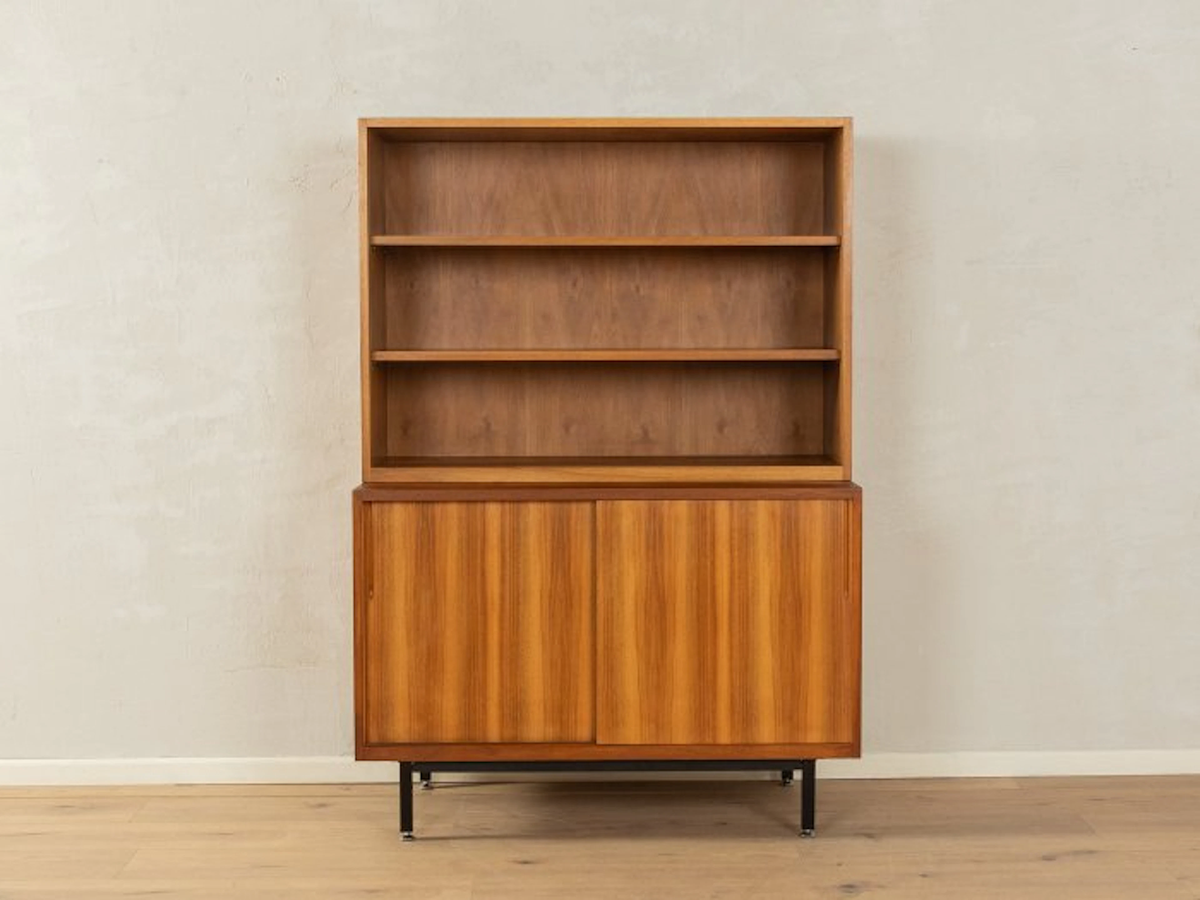 Commode - Walnut - 1950s Dresser