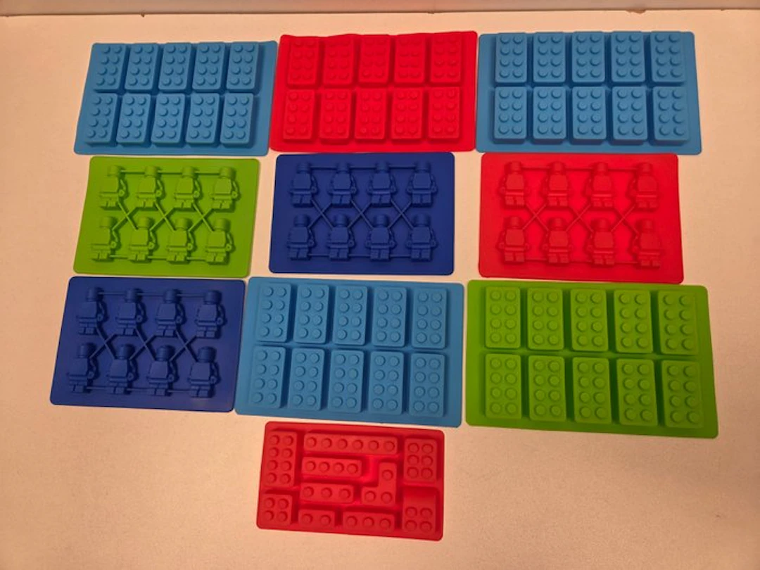 LEGO MOC (My own creation) - Custom Item - Partij siliconen mallen
