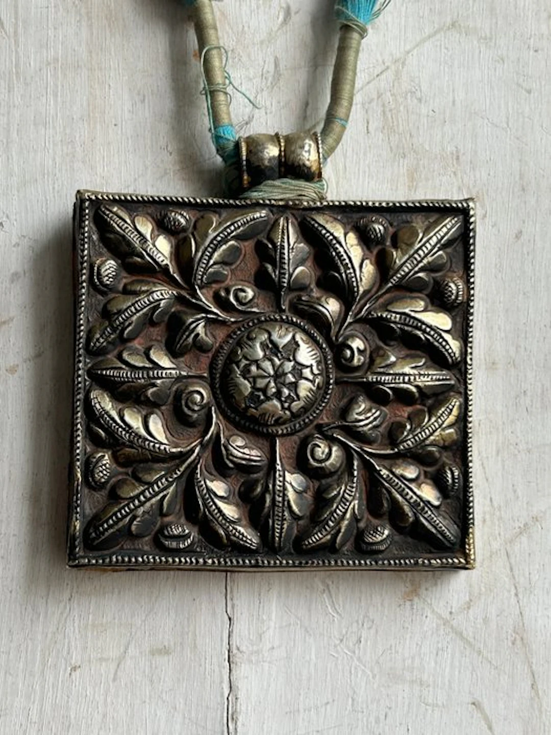 Fabulous Jantar amulet worn by Tamang women