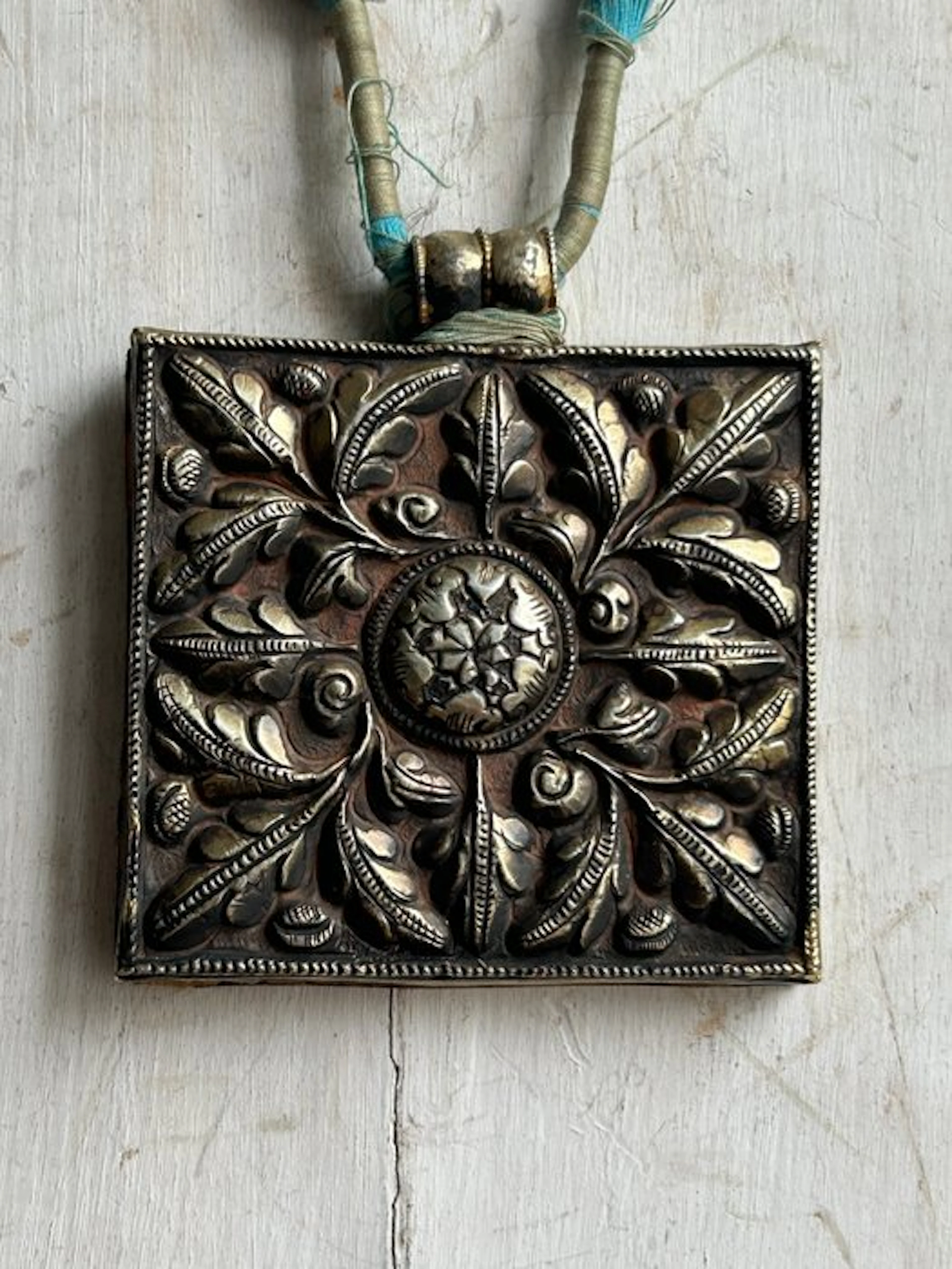 Fabulous Jantar amulet worn by Tamang women
