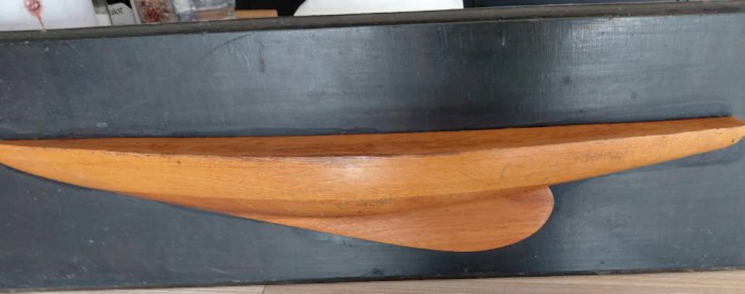 Half hull ship model