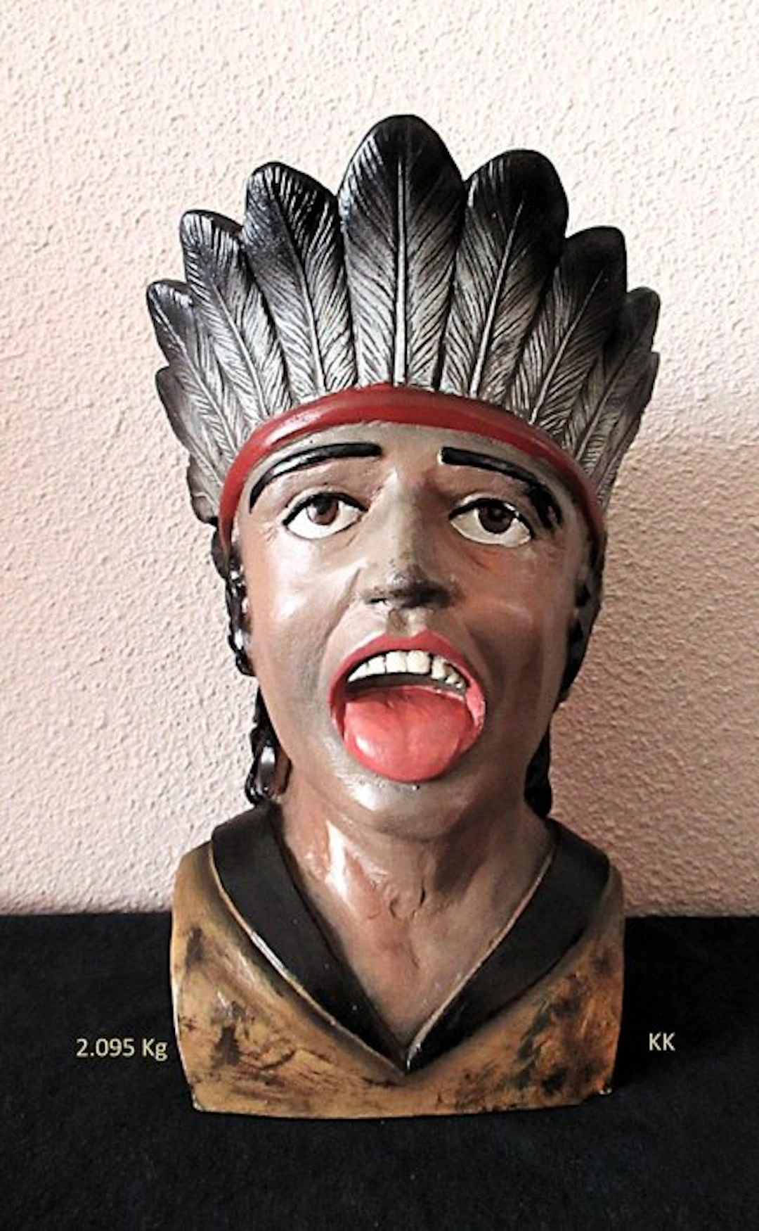 Statue, - Unieke zeldzame Apotheek "Gaper" - 1971...