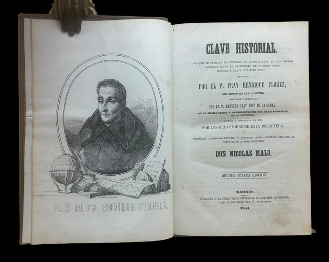 Fray Enrique Florez de Setién y Velasco - Clave historial...