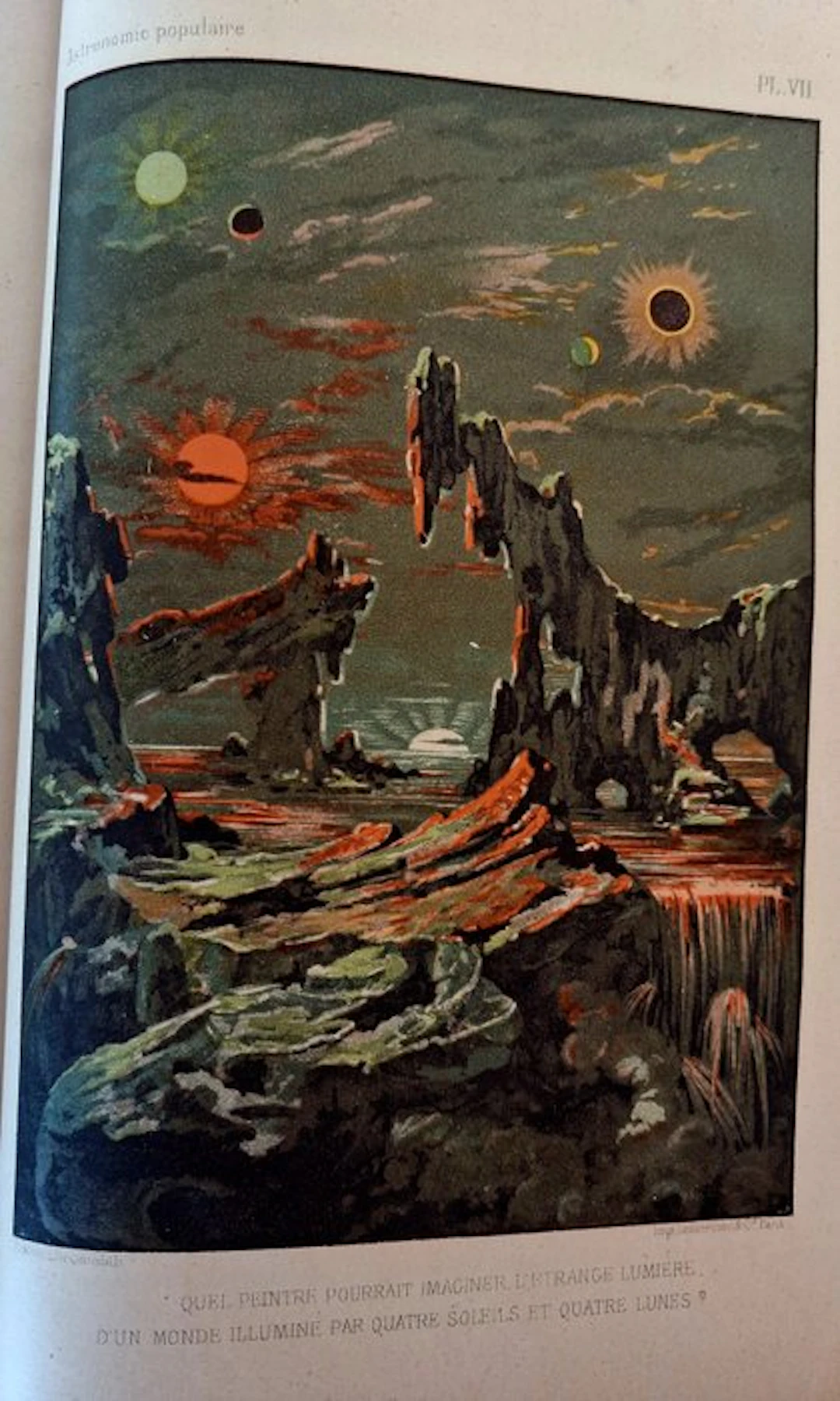 Camille Flammarion - Astronomie populaire. Description générale du Ciel - 1881