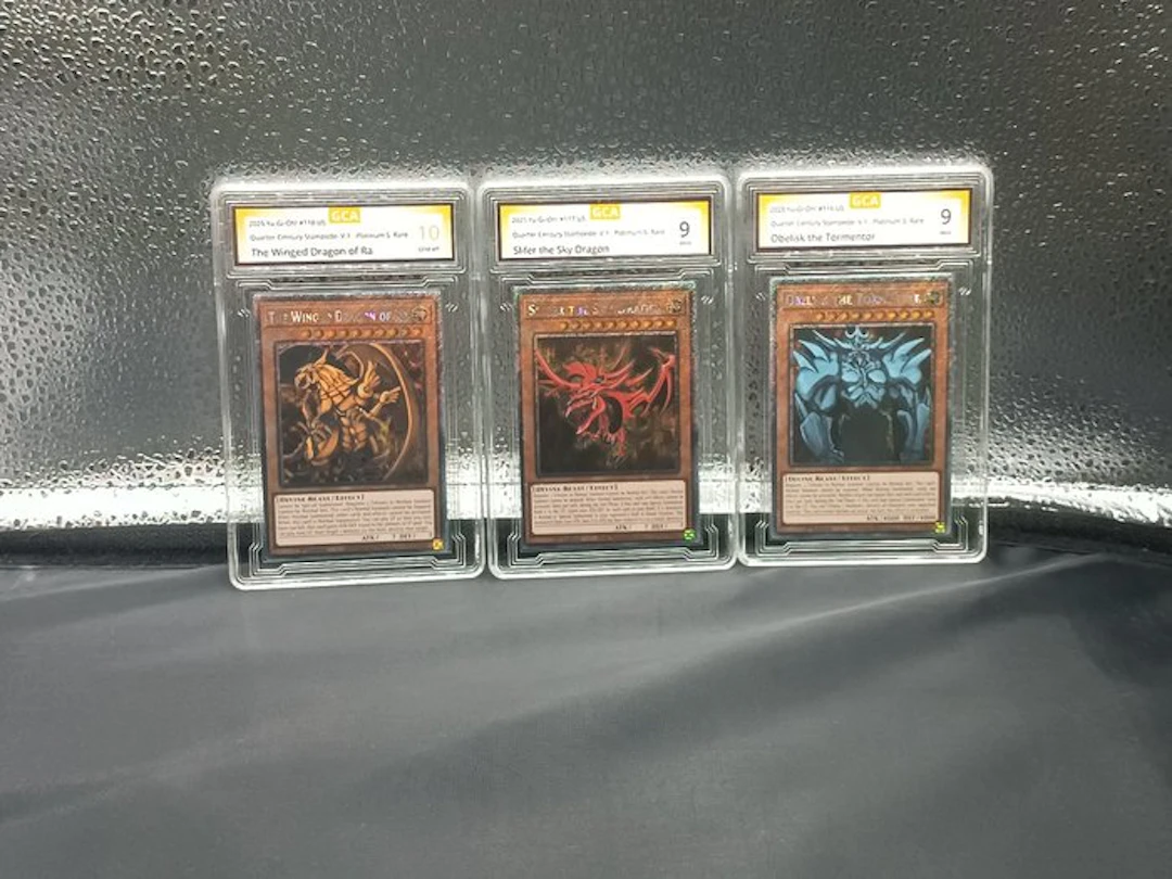 Konami - 3 Card - Yu-Gi-Oh! - The Winged Dragon of Ra