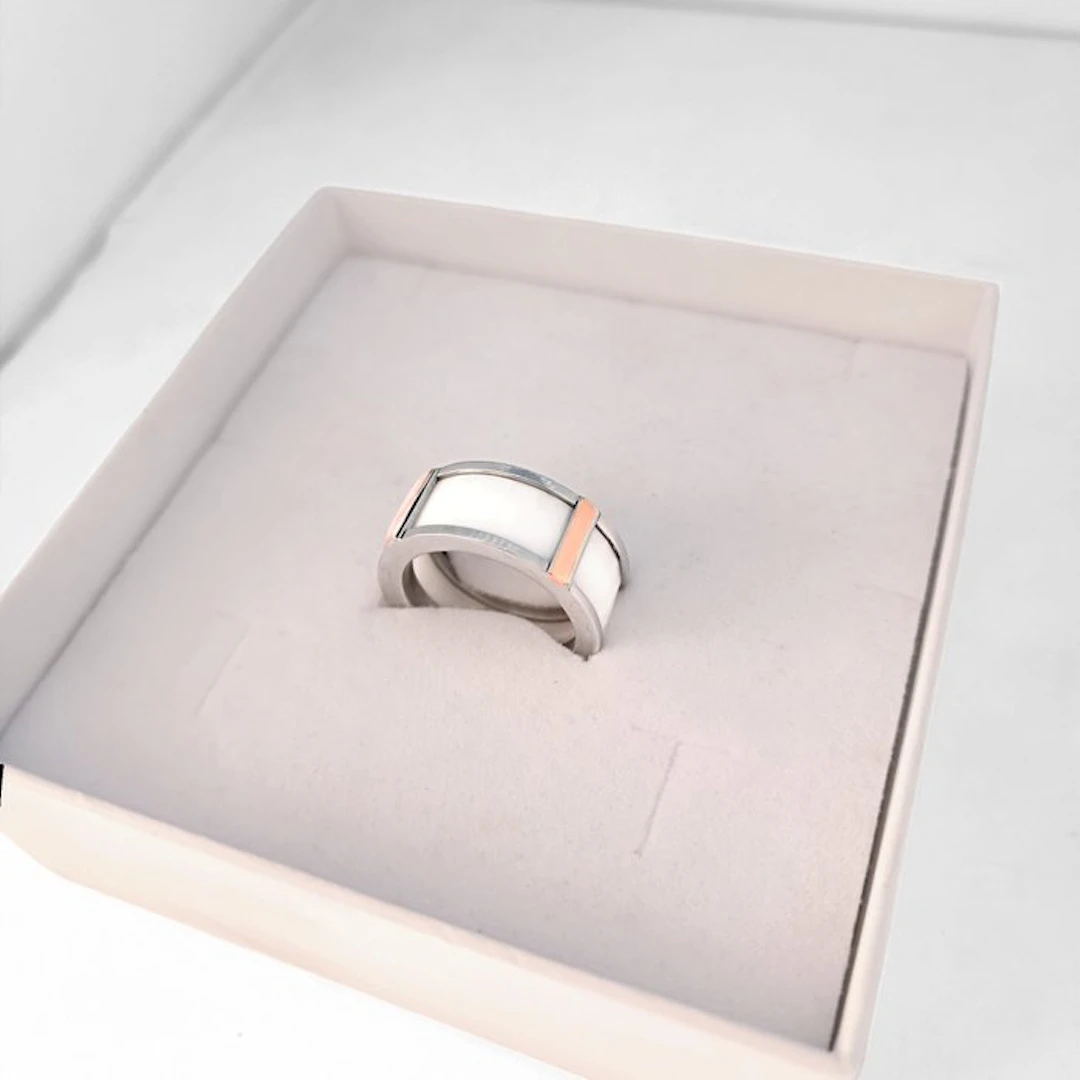 18 kt. - Rose gold - Ring - Artisanal Size 26