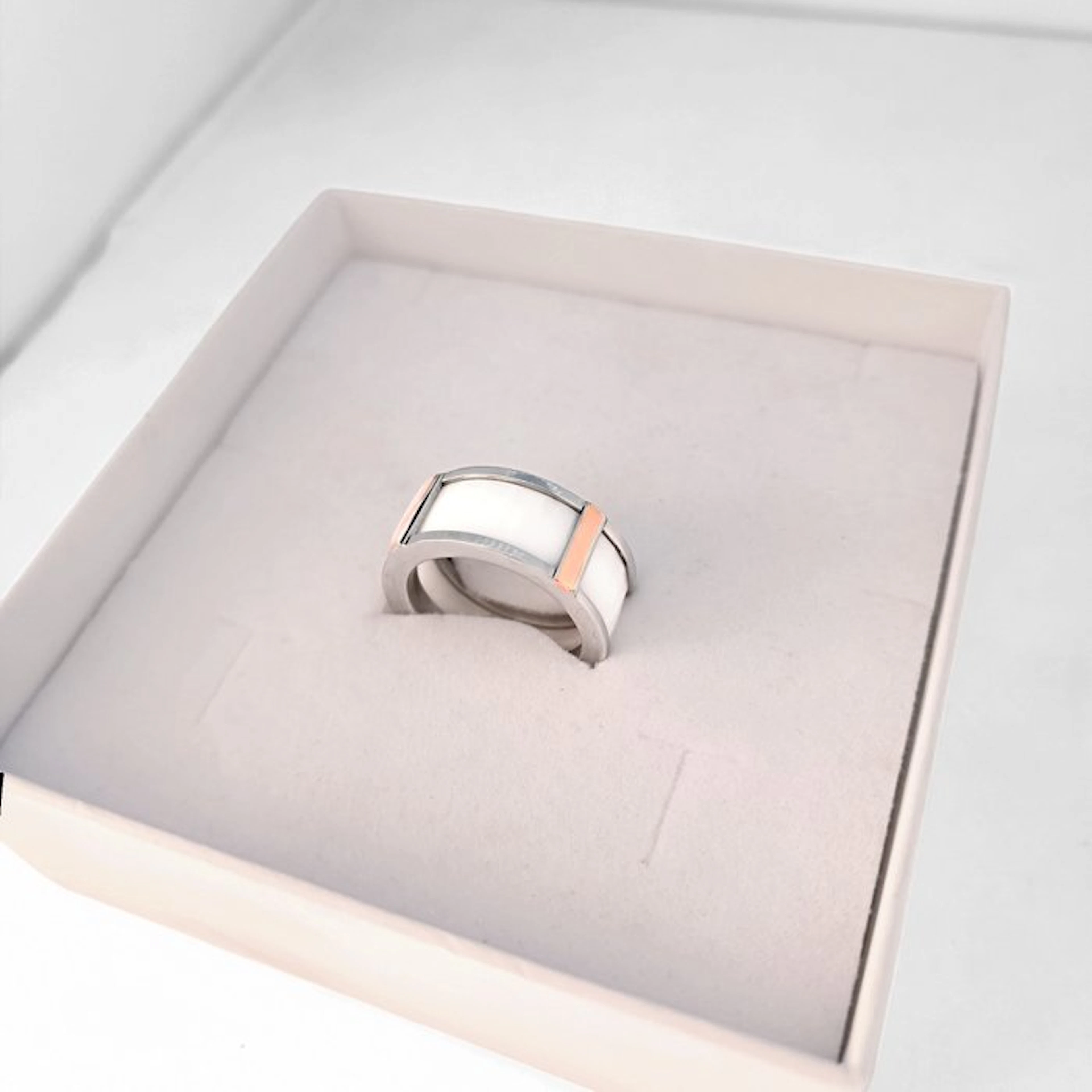18 kt. - Rose gold - Ring - Artisanal Size 26