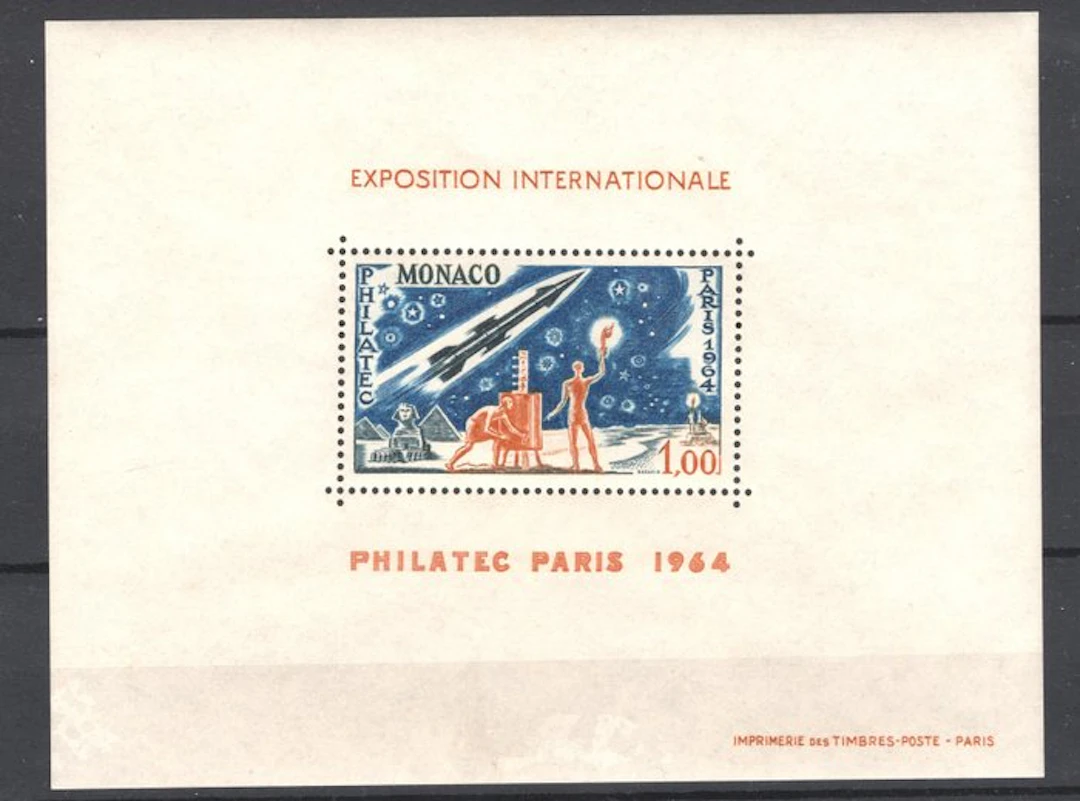 Monaco 1964 - Special Souvenir Sheet International...