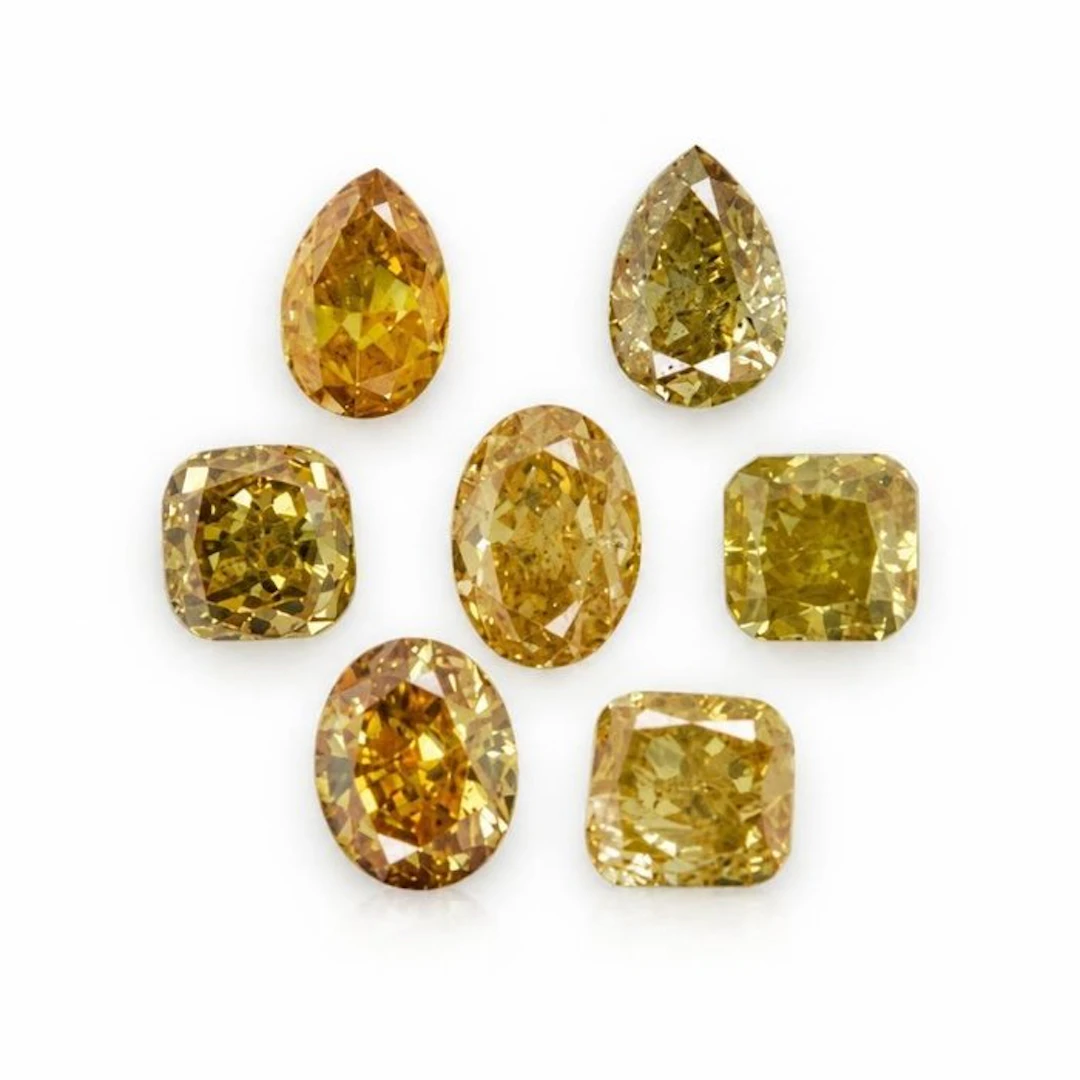 No reserve price - 7 pcs Diamond (Natural) - 1.05 ct - Mixed shape - VS1